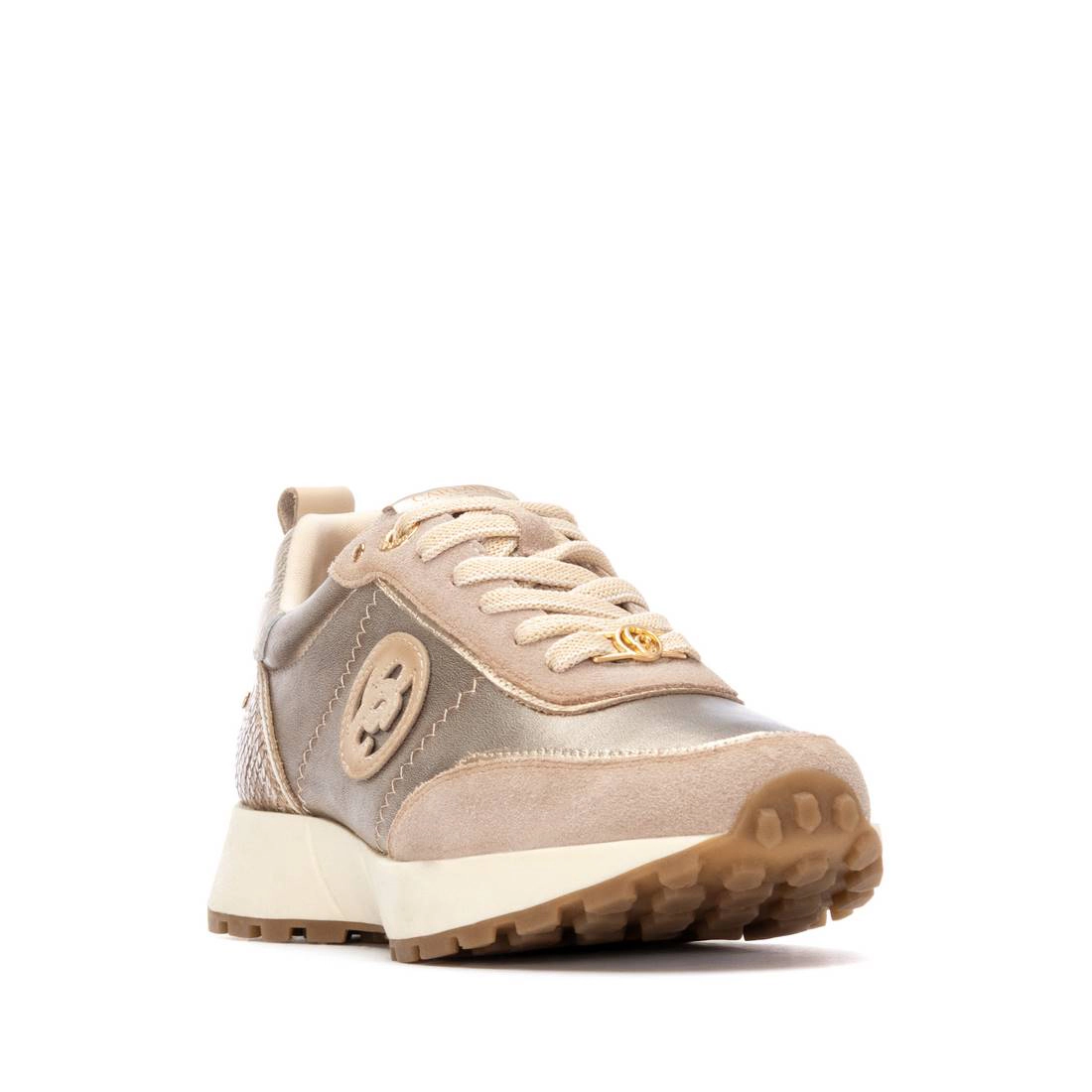 Women's Leather Lace-Up Sneakers Carmela Collection By XTI