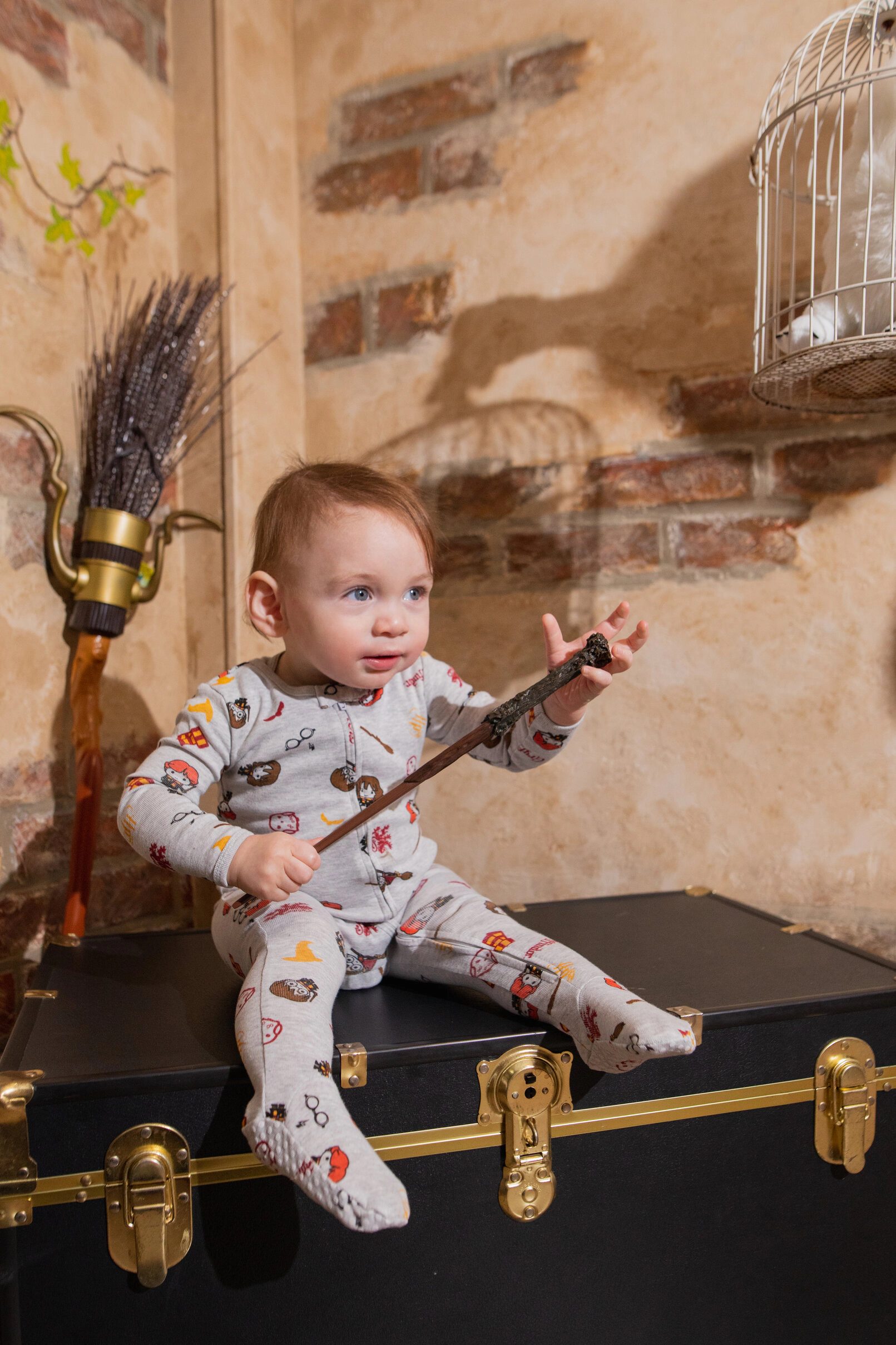 Harry Potter Baby 2-Pack Footed One-Piece Sleep N' Play