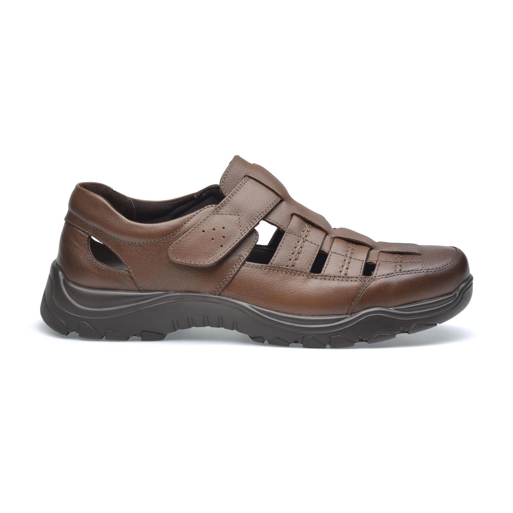 Pazstor Men's Closed-Toe Leather Fisherman Sandals John
