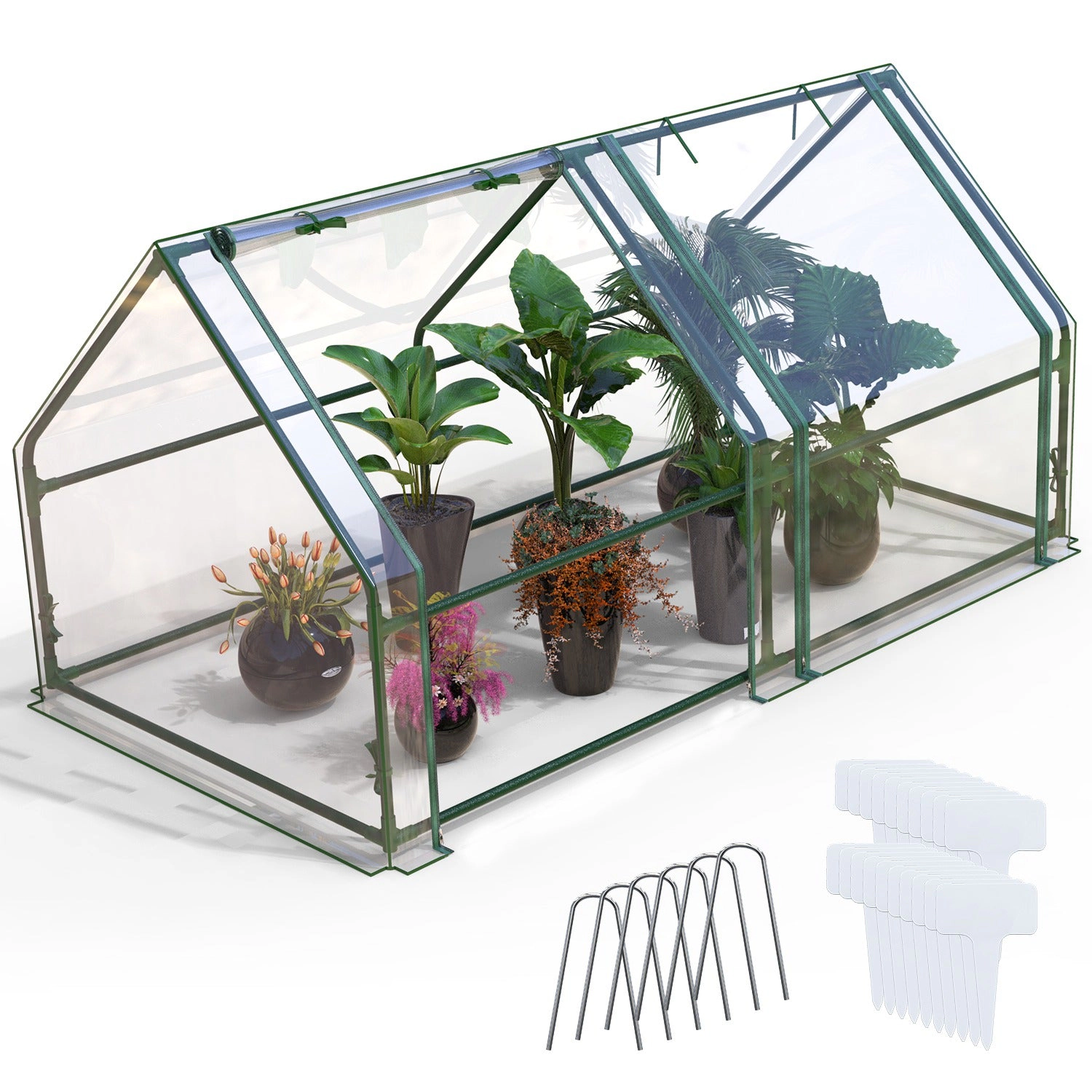 IMounTEK Unisex Waterproof Roll-Up Mini Greenhouse