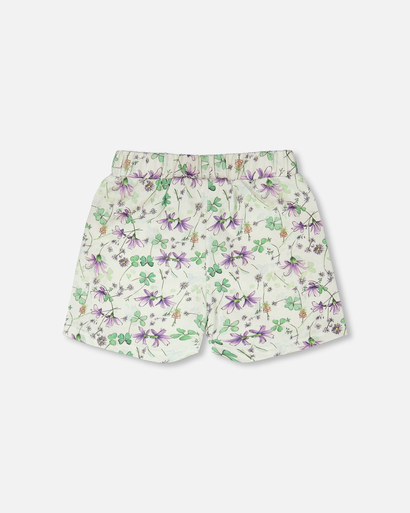 Deux par Girls Tencel Rayon Jersey Tie-Front Elastic Waist Slant Pocket Shorts