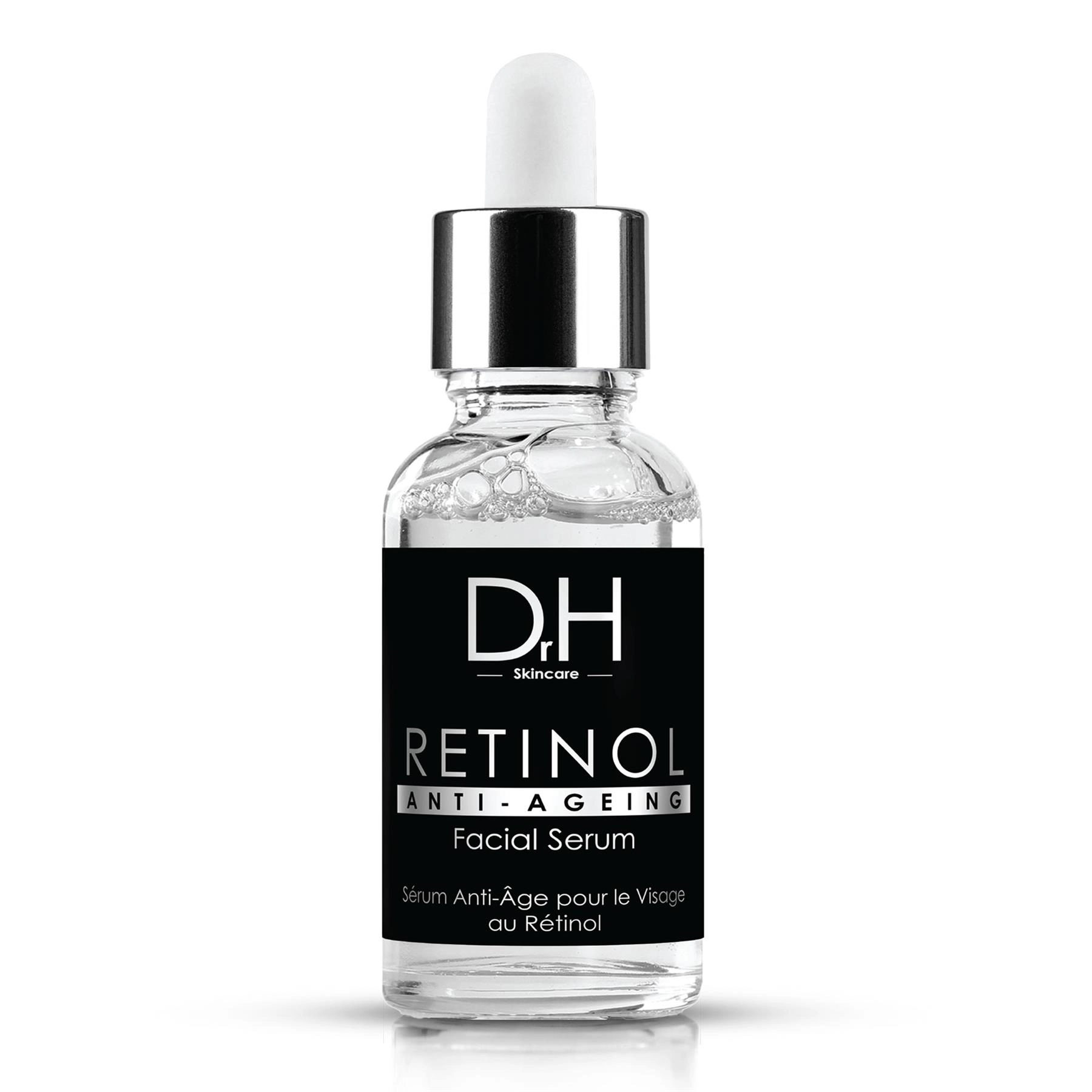 Dr H Anti-Ageing Retinol Facial Serum 30ml - Fine Lines, Wrinkles & Firming