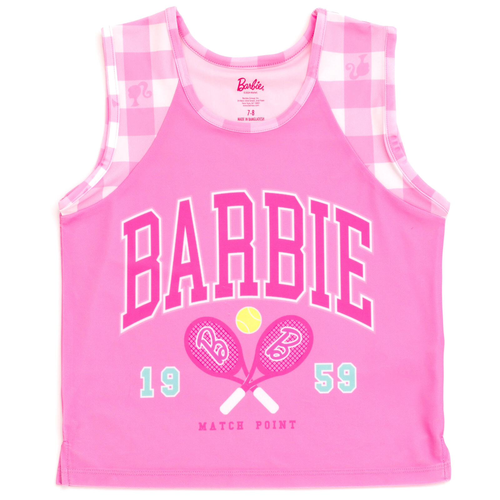 Barbie Girls' Athletic 2-Piece Tank Top and Skort Set