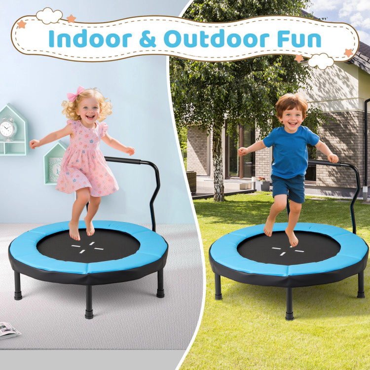 Hivvago 40 Inch Trampoline for Kids Indoor Outdoor Fitness