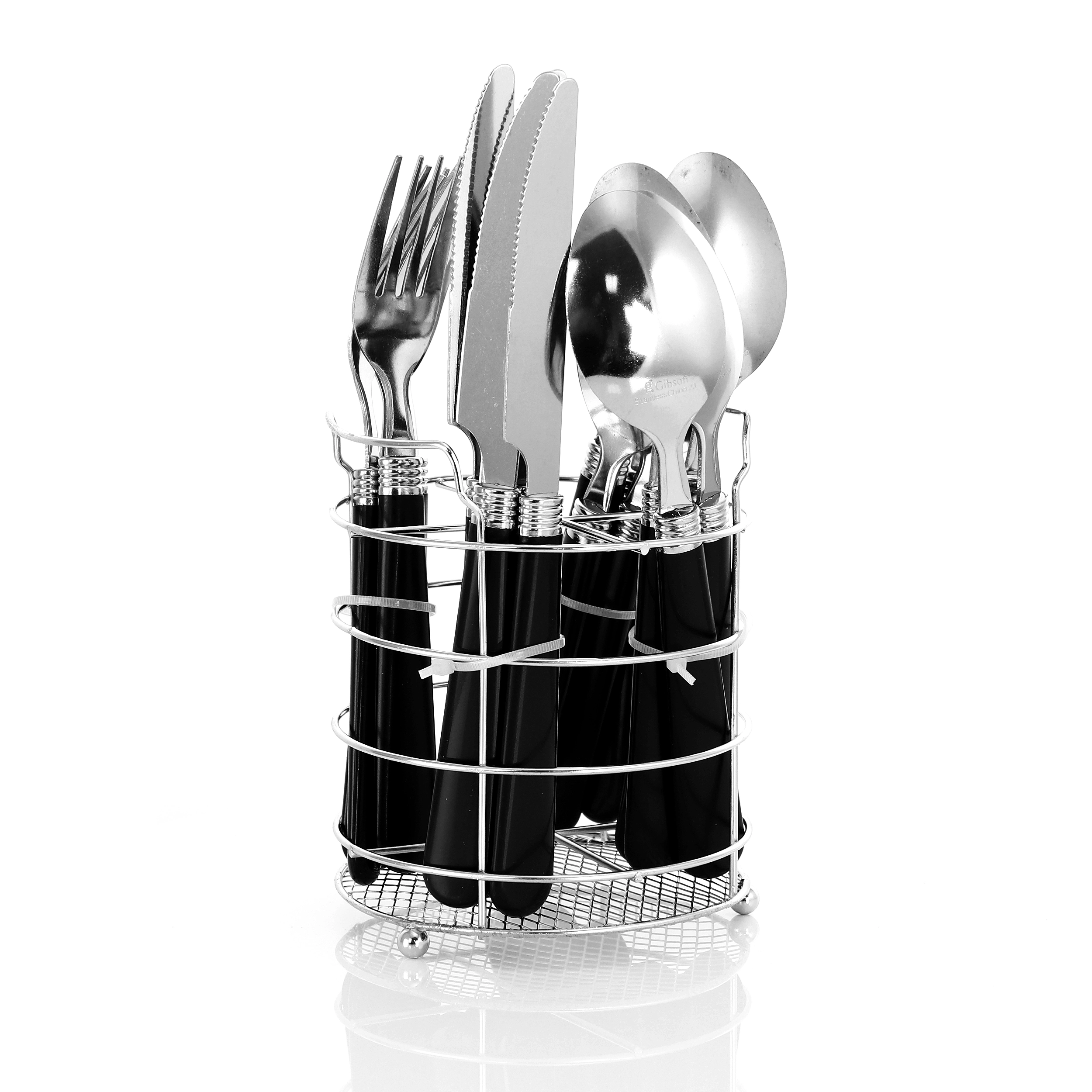 Gibson Sensations II 16 Piece Stainless Steel Flatware Set