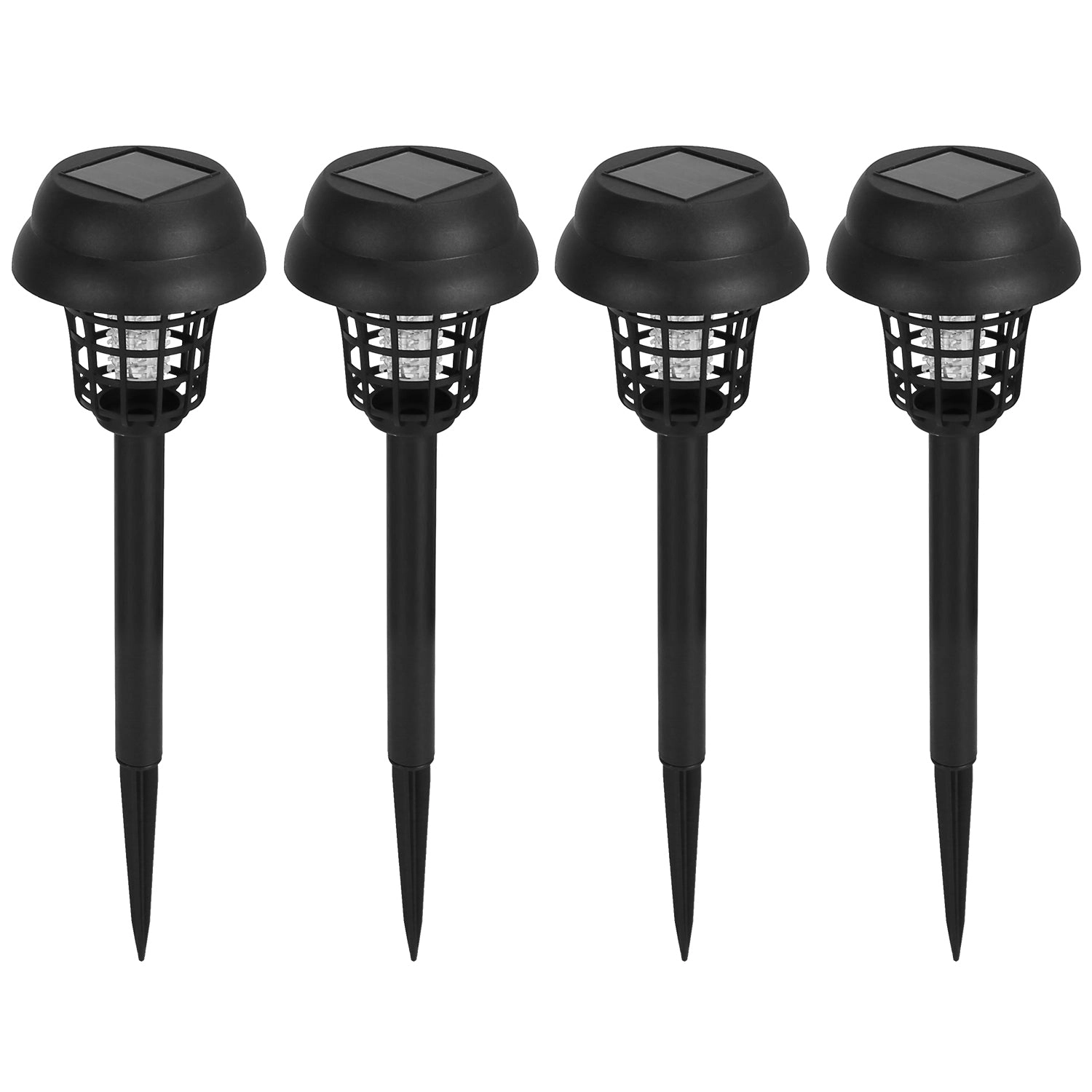 GBruno 4-Pack Solar Mosquito Zapper Outdoor Torch