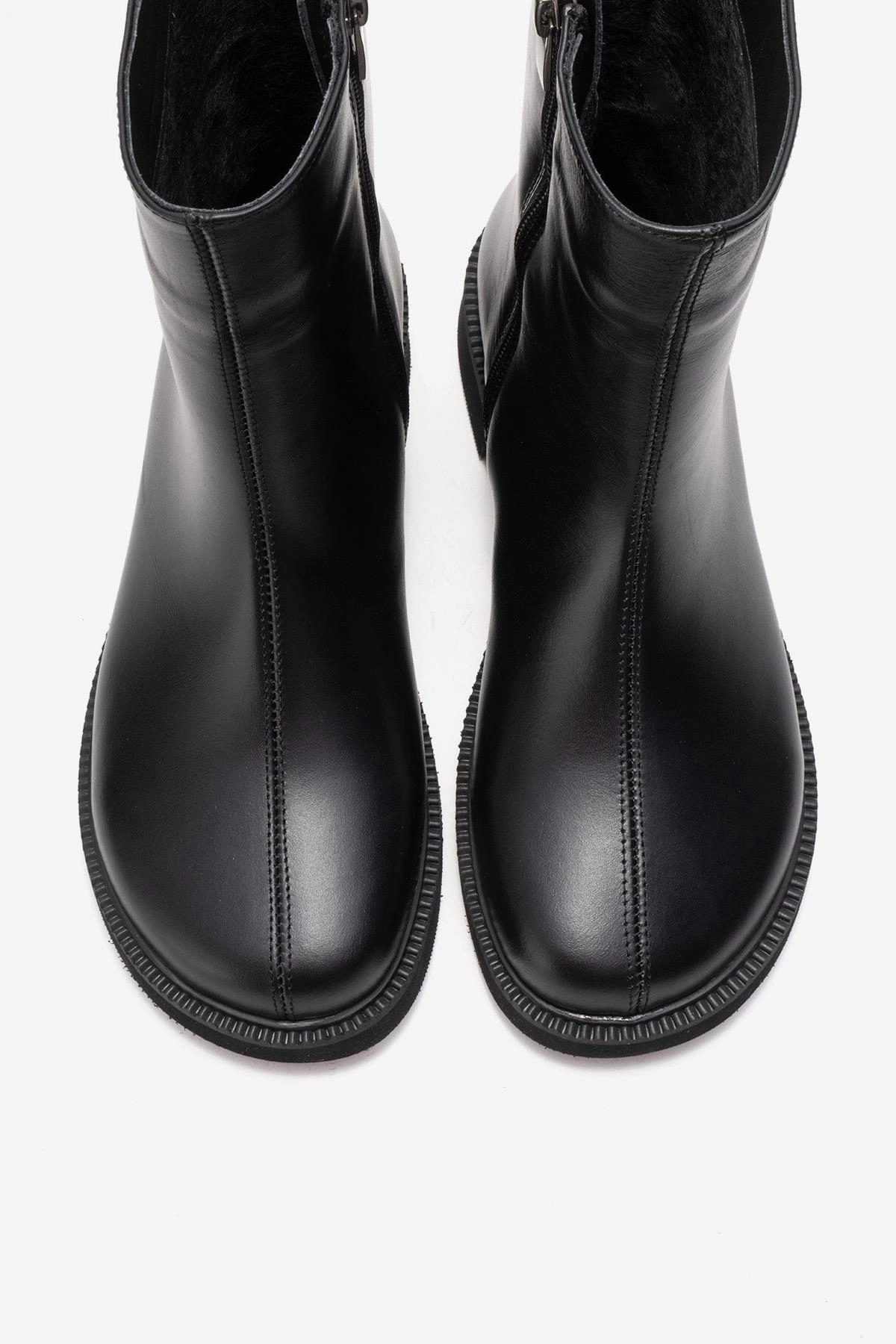 Forever & Always Womens Lucano Leather Ankle Boots
