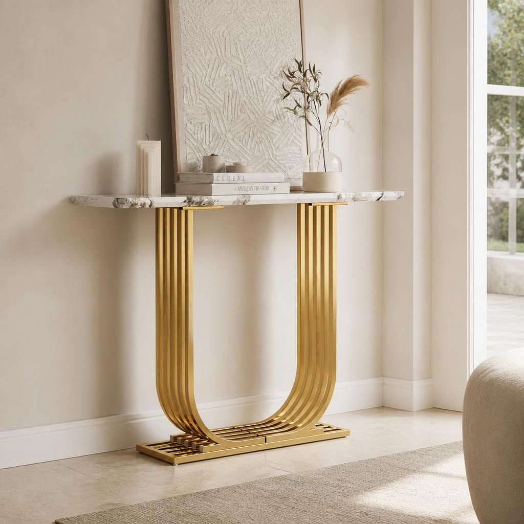 GOODSILO Narrow Long Slim Console Table