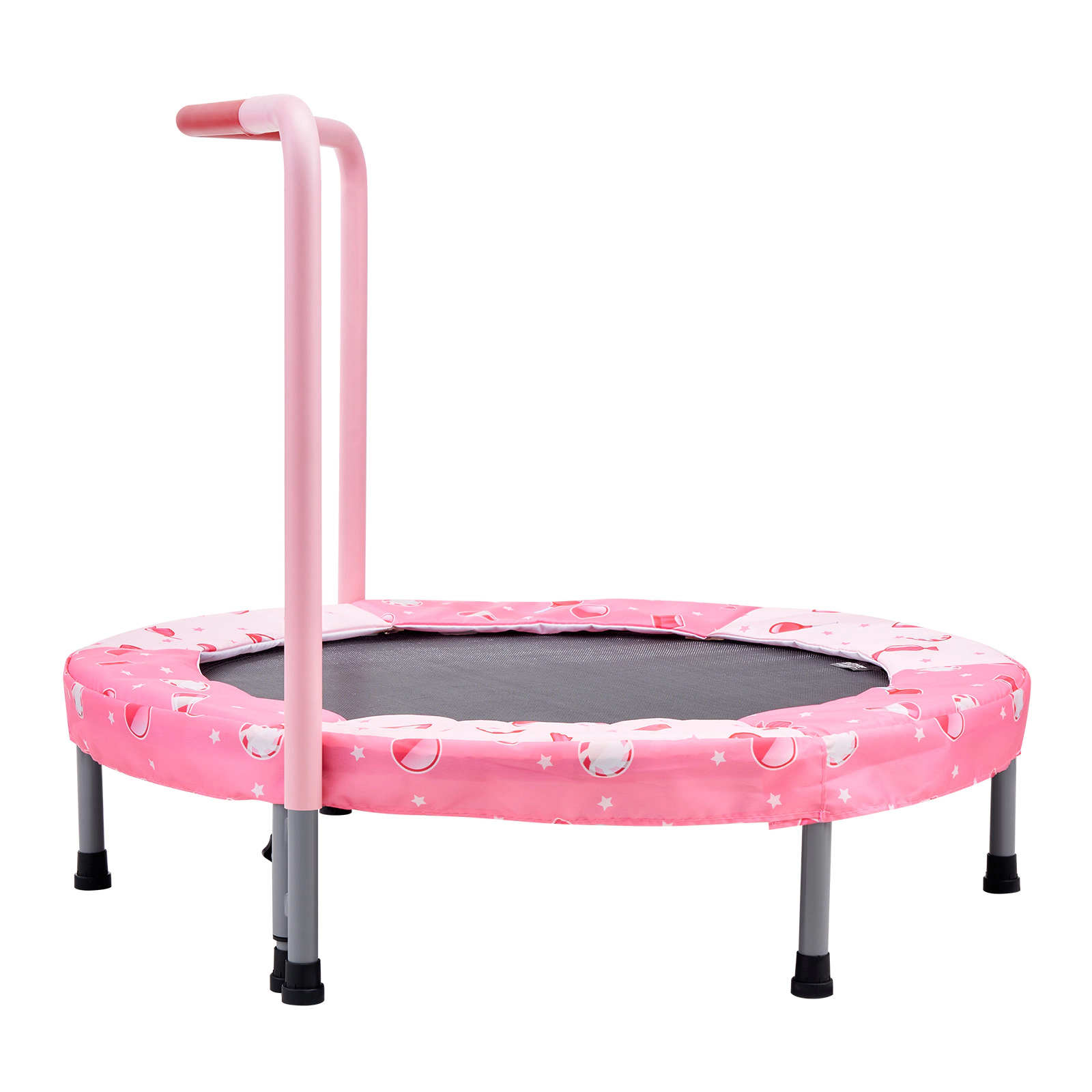 HONGGE 36" Kids Trampoline 3FT Indoor Outdoor Trampoline Foldable Mini Trampoline with Handle Rebounder Trampoline for