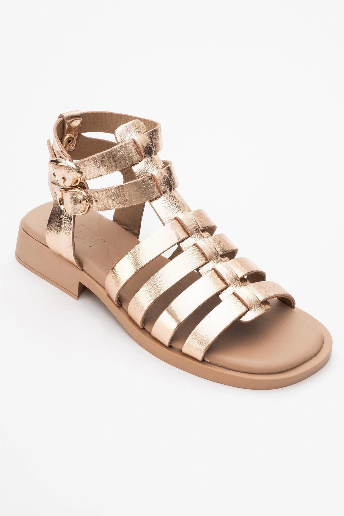 Forever & Always Womens Frade Leather Sandals