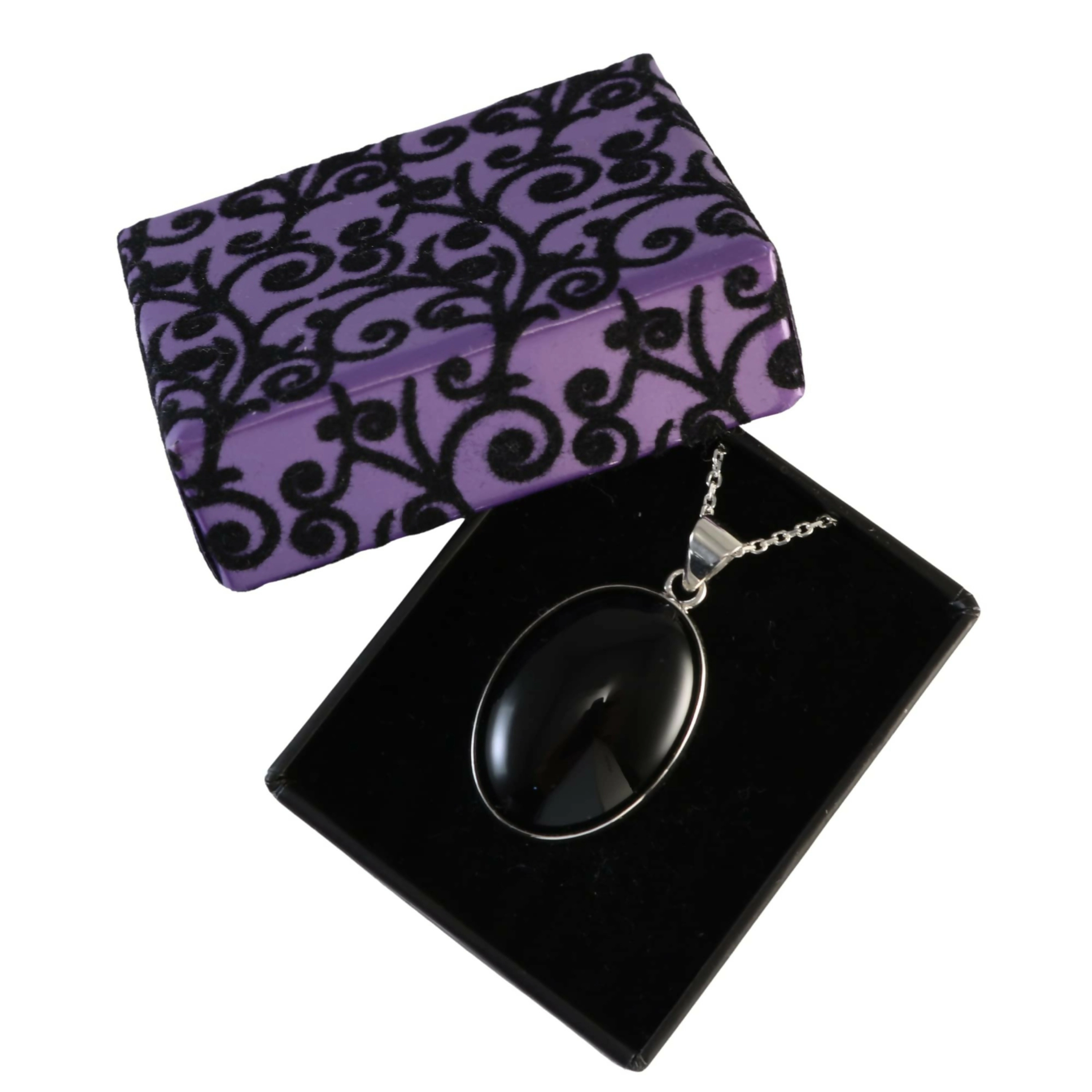 Wear Sierra Unisex Sterling Silver Oval Handmade pendant Necklace