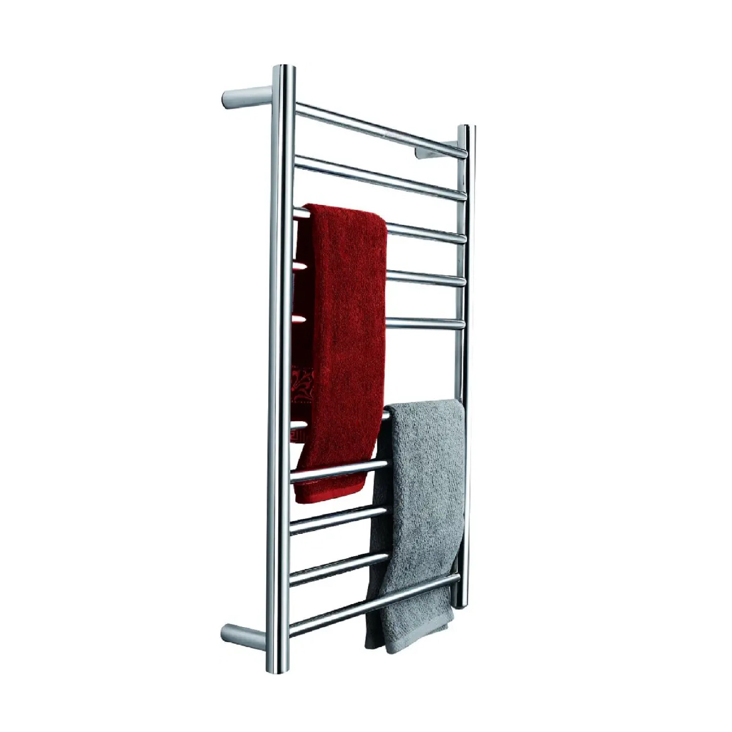 Pursonic Unisex Stainless Steel Wall Mounted Electric Towel Warmer – 10 Bar