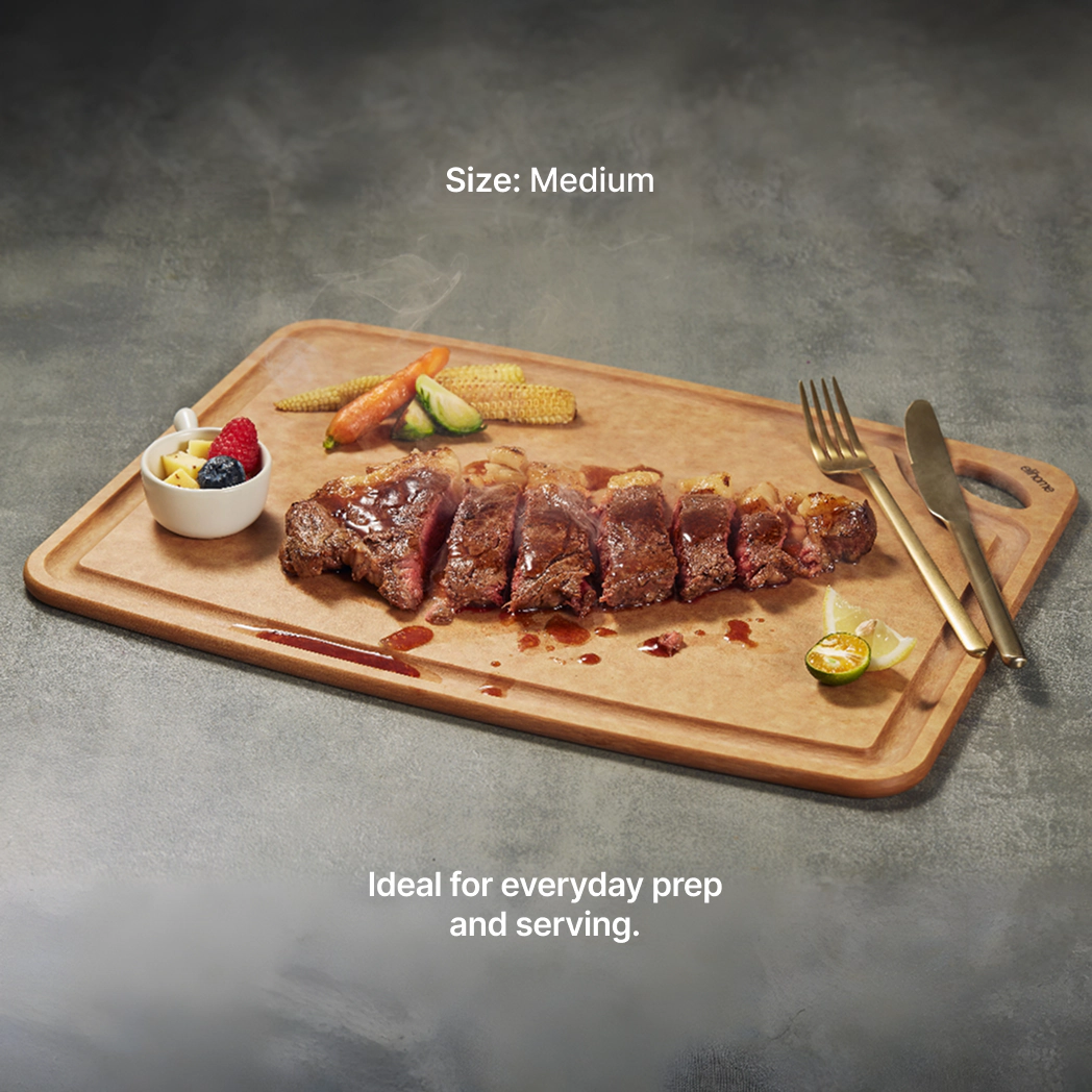 Elihome Classic Series 2-Piece Reversible Cutting Board Set S+M