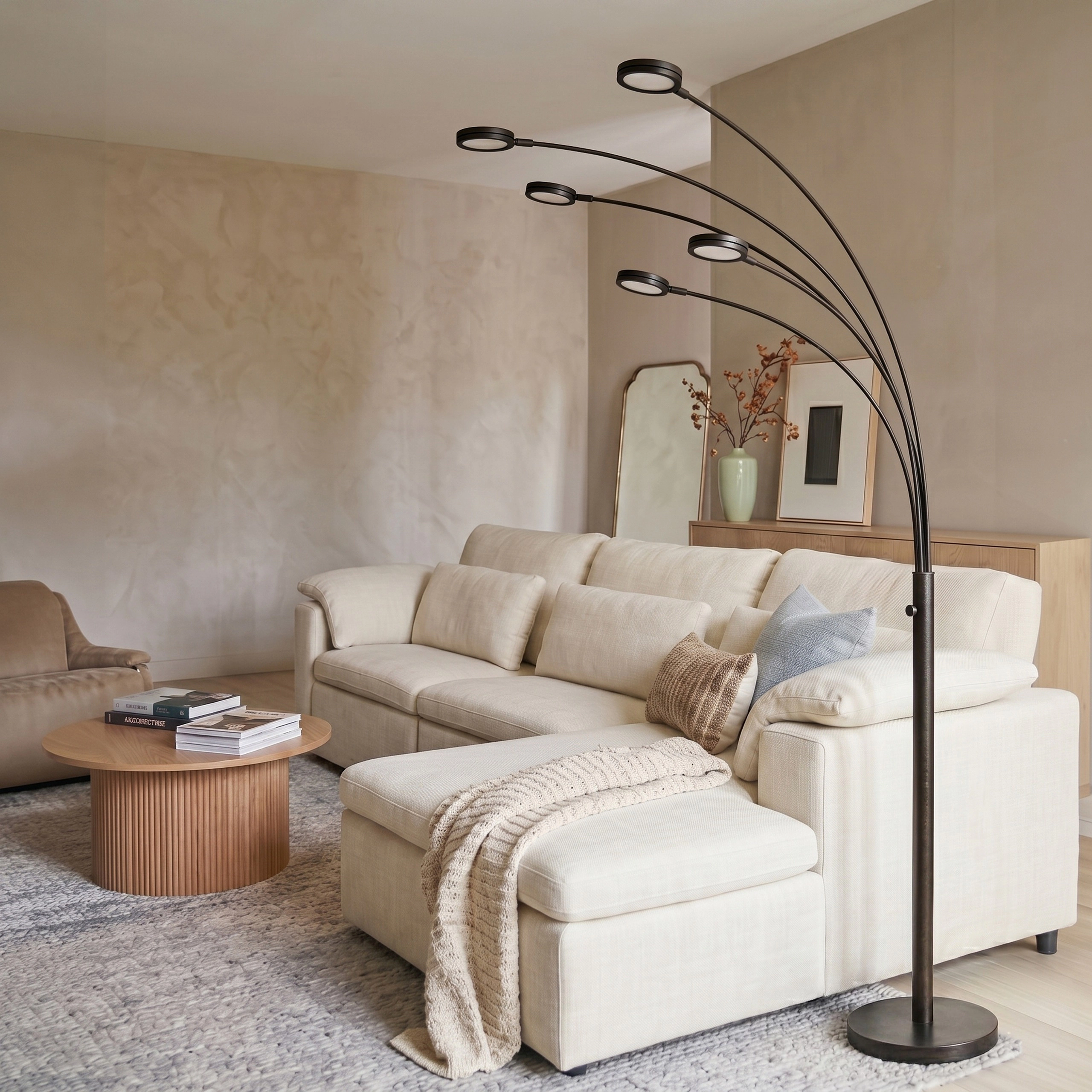 Brightech Orion 5 Arc Tree Floor Lamp