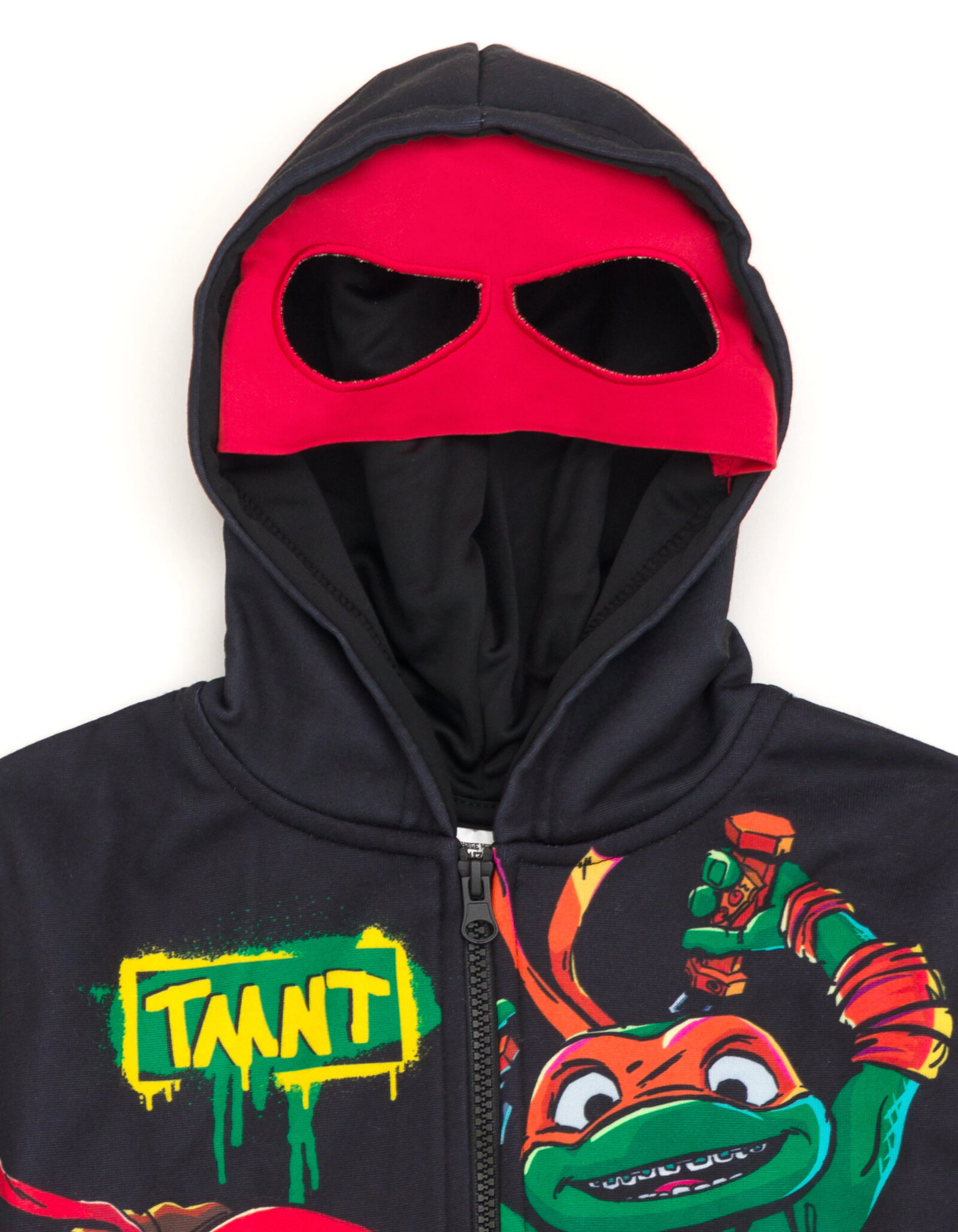Teenage Mutant Ninja Turtles Boys' Cosplay Fleece Zip-Up Hoodie