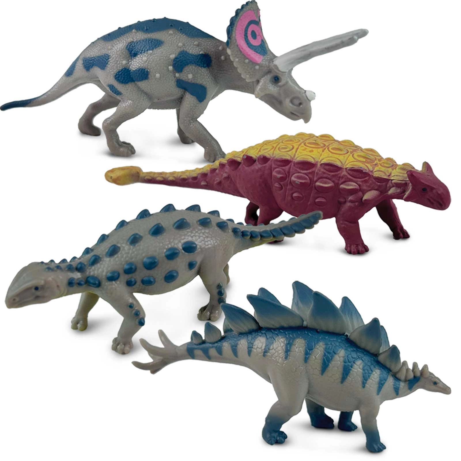 Safari Ltd. - Herbivorous Dinos TOOB - contains 11 Mini Figurines