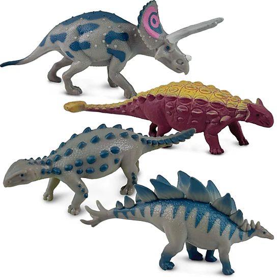 Safari Ltd. - Herbivorous Dinos TOOB - contains 11 Mini Figurines