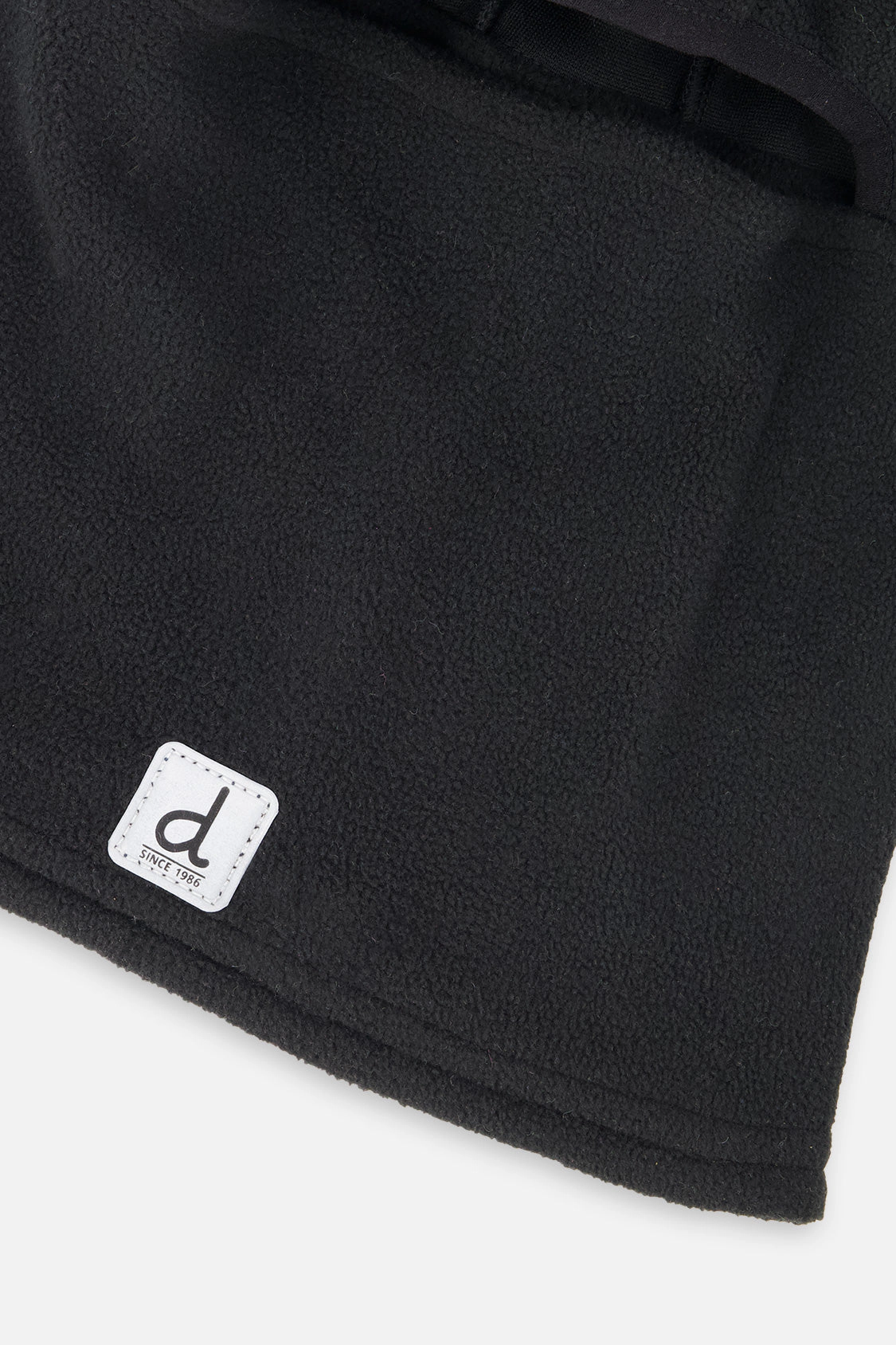 Deux par Unisex Brushed Jersey Balaclava with Reflective Patch