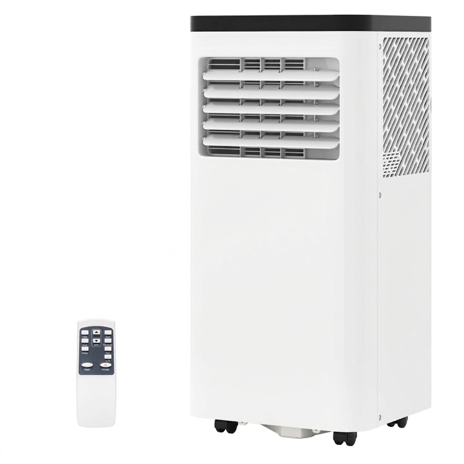 SUGIFT White 8000-BTU 350-sq ft 3-in-1 Floor Portable Air Conditioner with R32 Refrigerant and 10-ft Drain Hose