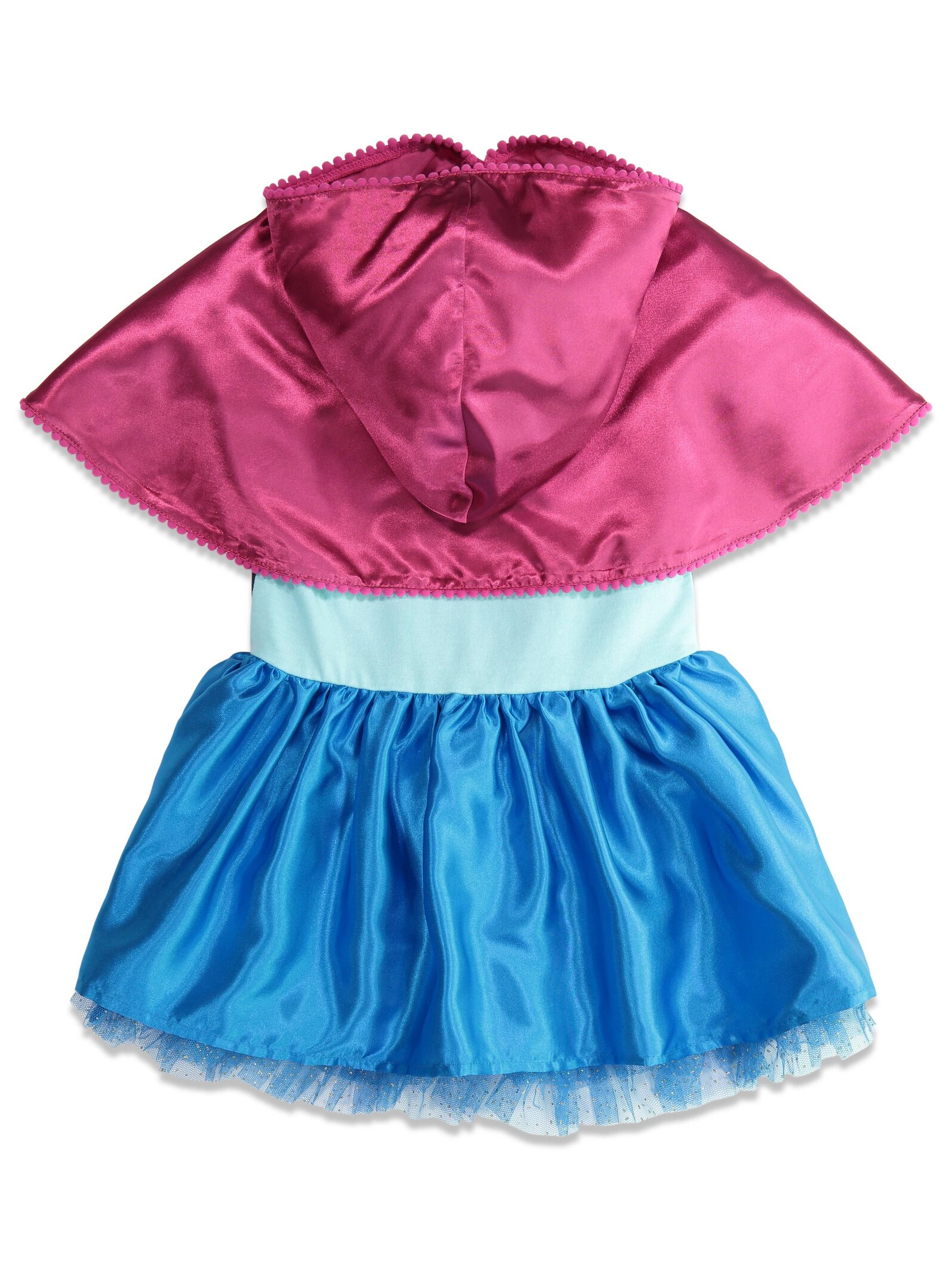 Disney Frozen Princess Anna Girls' Cosplay Hooded Dress