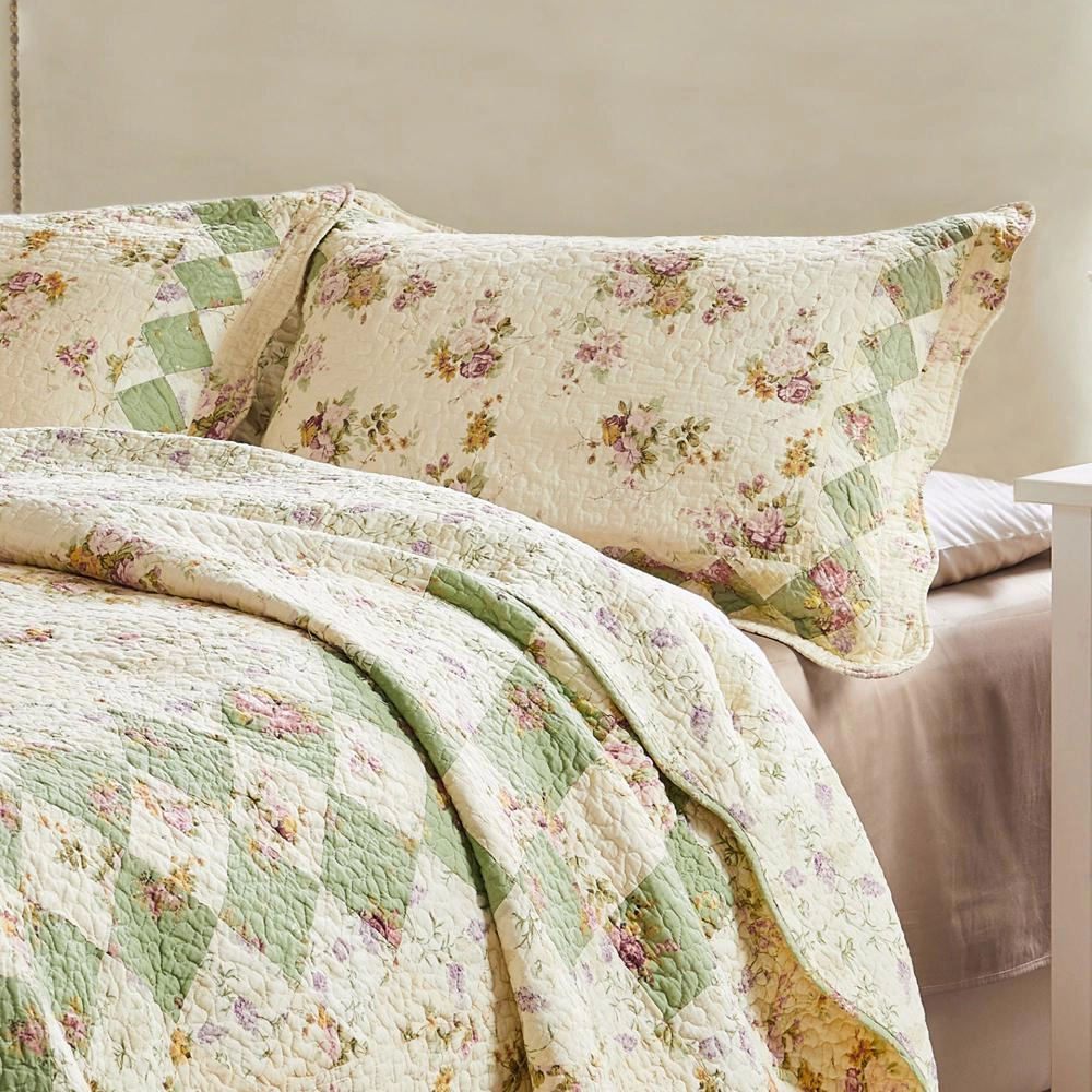 Greenland Home Fashion Bliss Sham - King 20x36", Ivory
