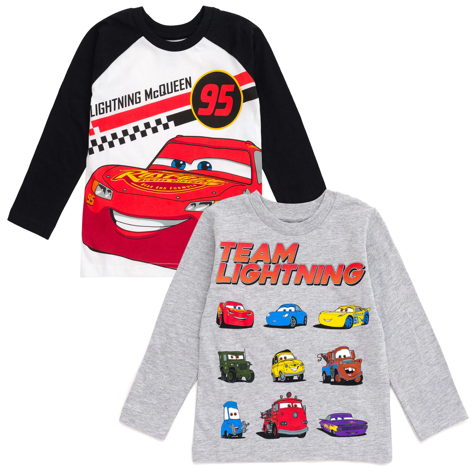 Disney Boys' 2-Pack Long Sleeve T-Shirts