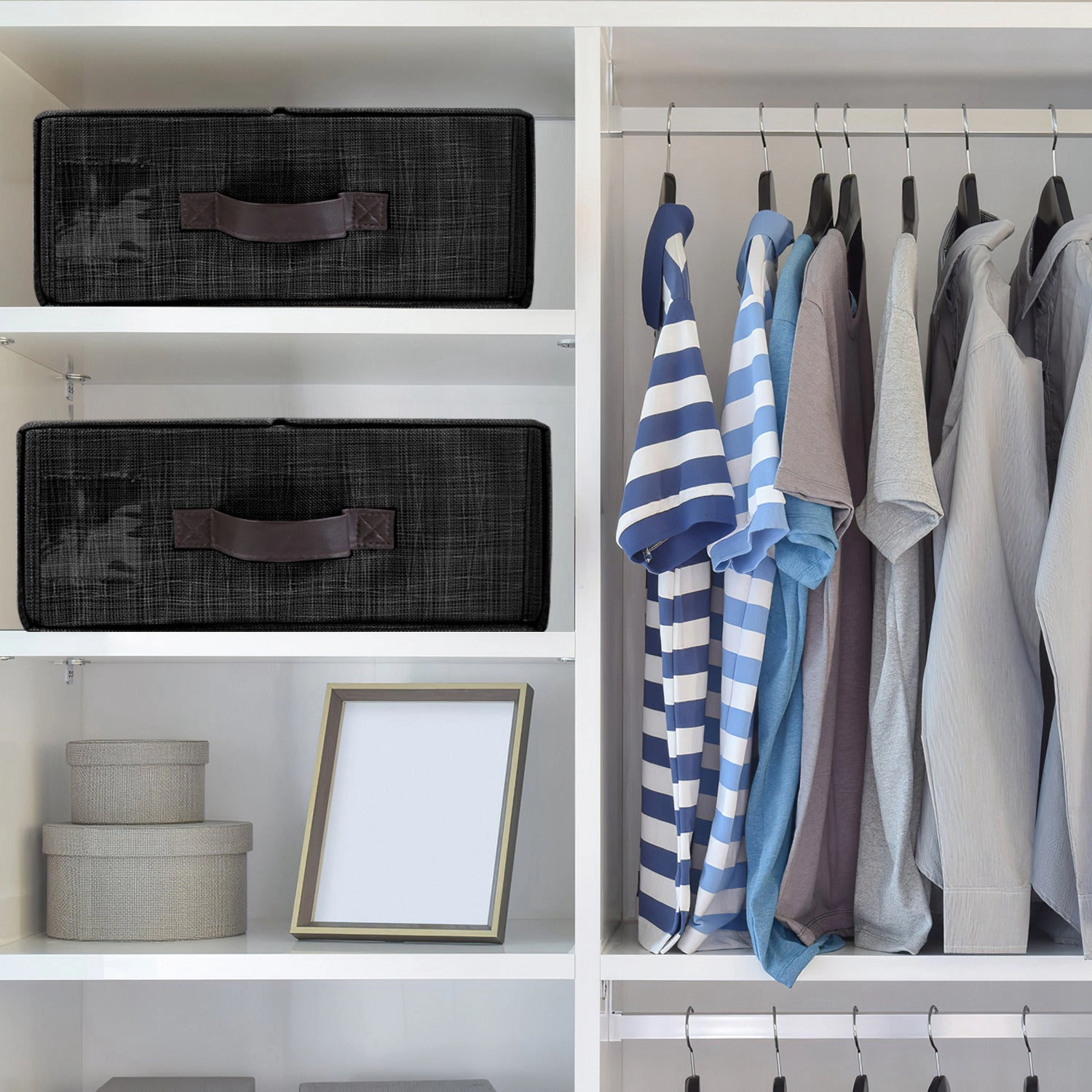 GBruno 4-Piece Bed Sheet Storage Organizer Set