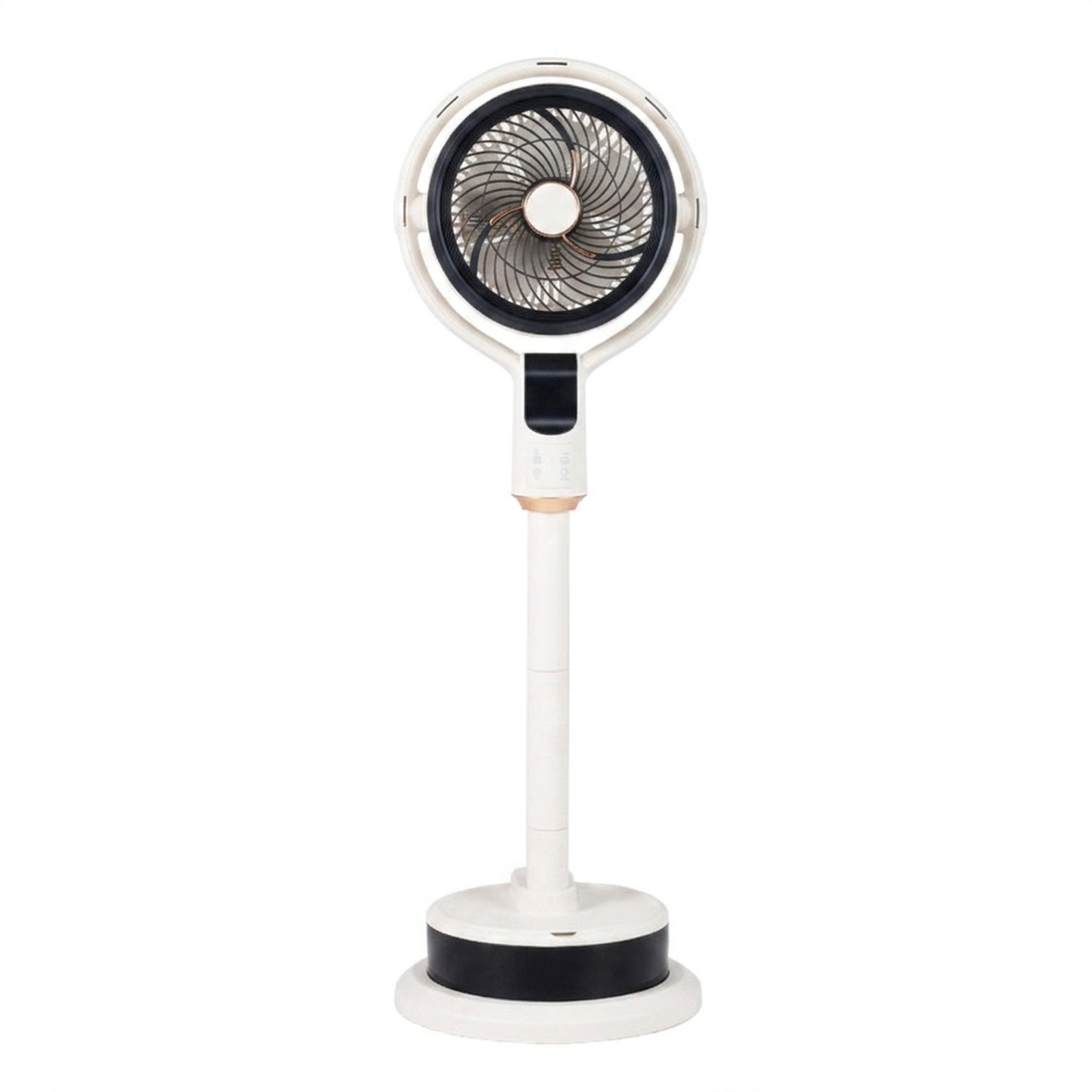 SUGIFT 2-in-1 Misting Pedestal Fan Air Circulator with 90° Auto Oscillation 8 Speeds White