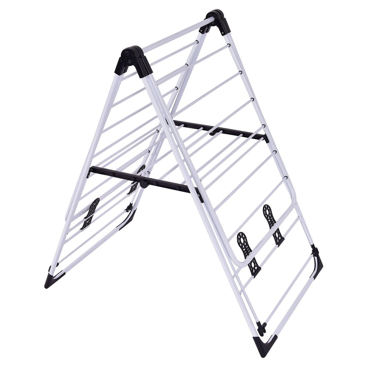SlickBlue Portable Folding Laundry Drying Rack, 2-Tier Stand