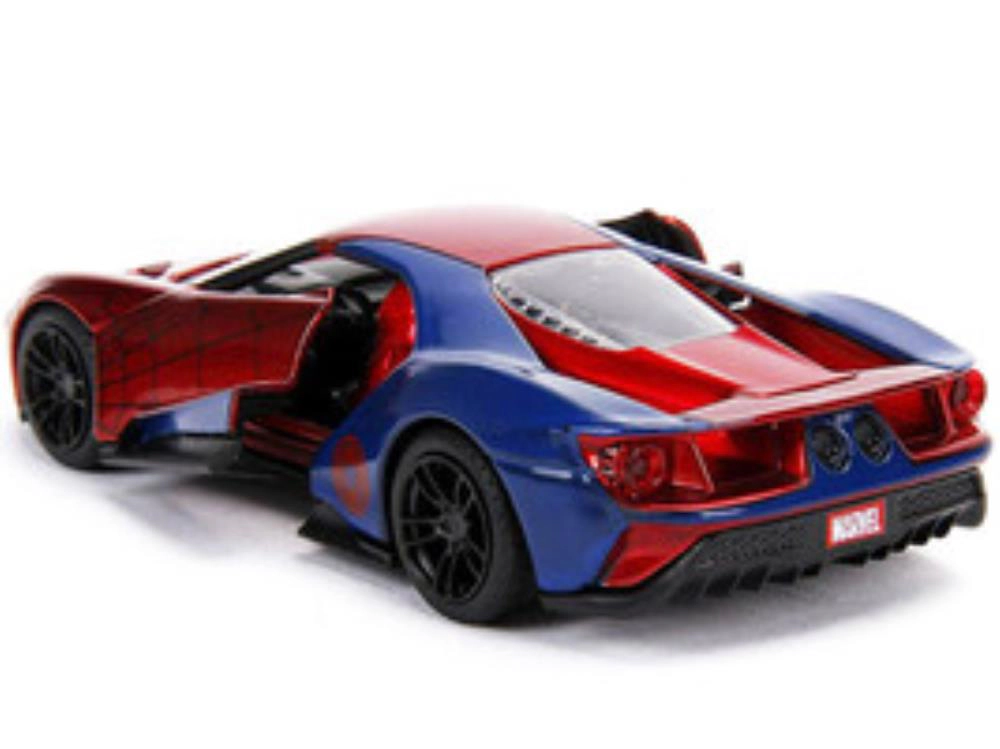 Jada 2017 Ford GT "Spider-Man" Theme "Marvel" Series 1/32 Diecast Model Car by Jada