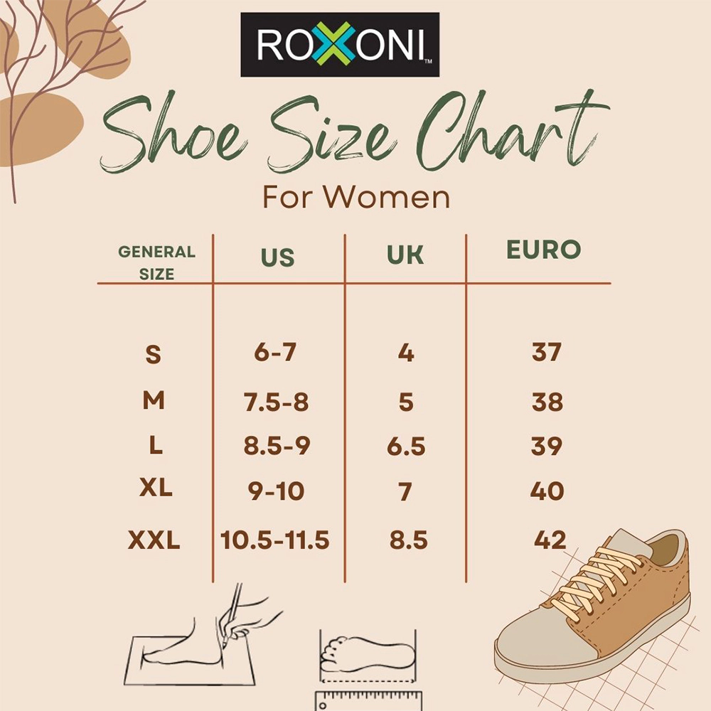 Roxoni Women’s Closed-Toe Memory Foam House Slippers