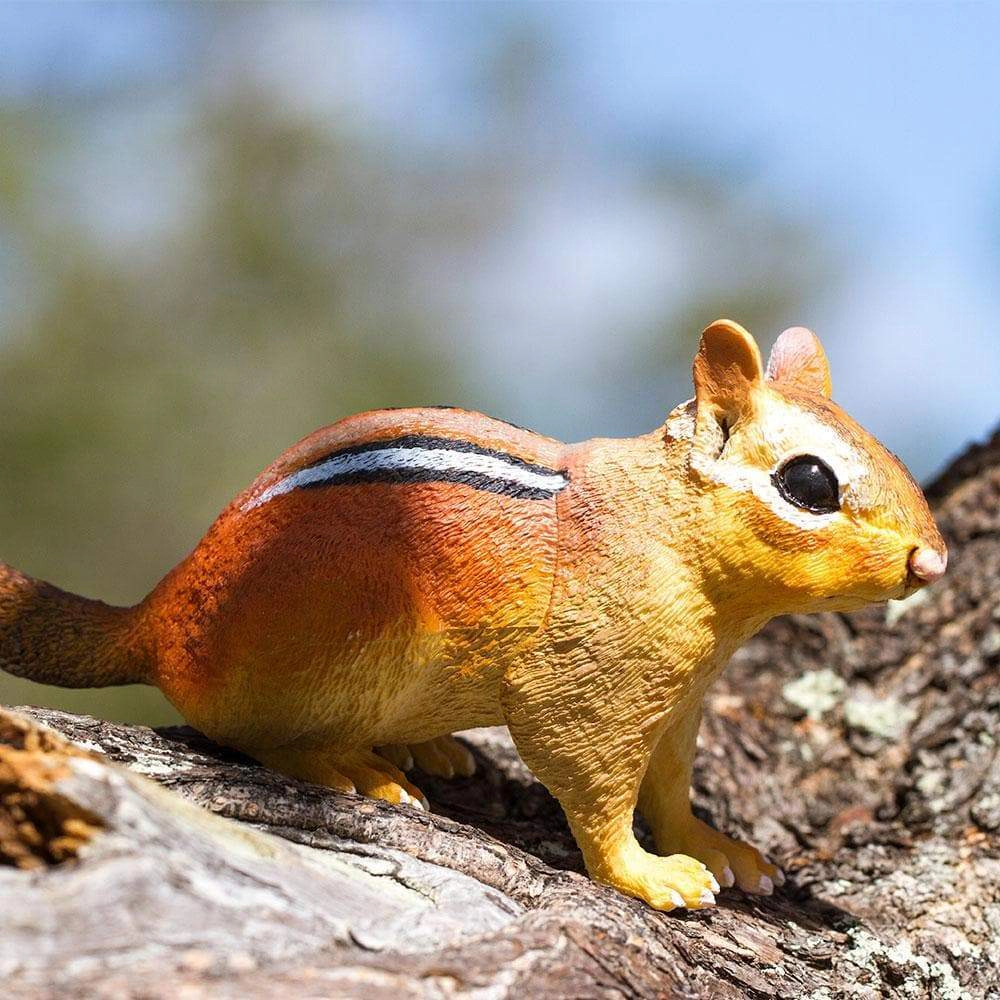 Safari Ltd. - Eastern Chipmunk Kids Toy Figure