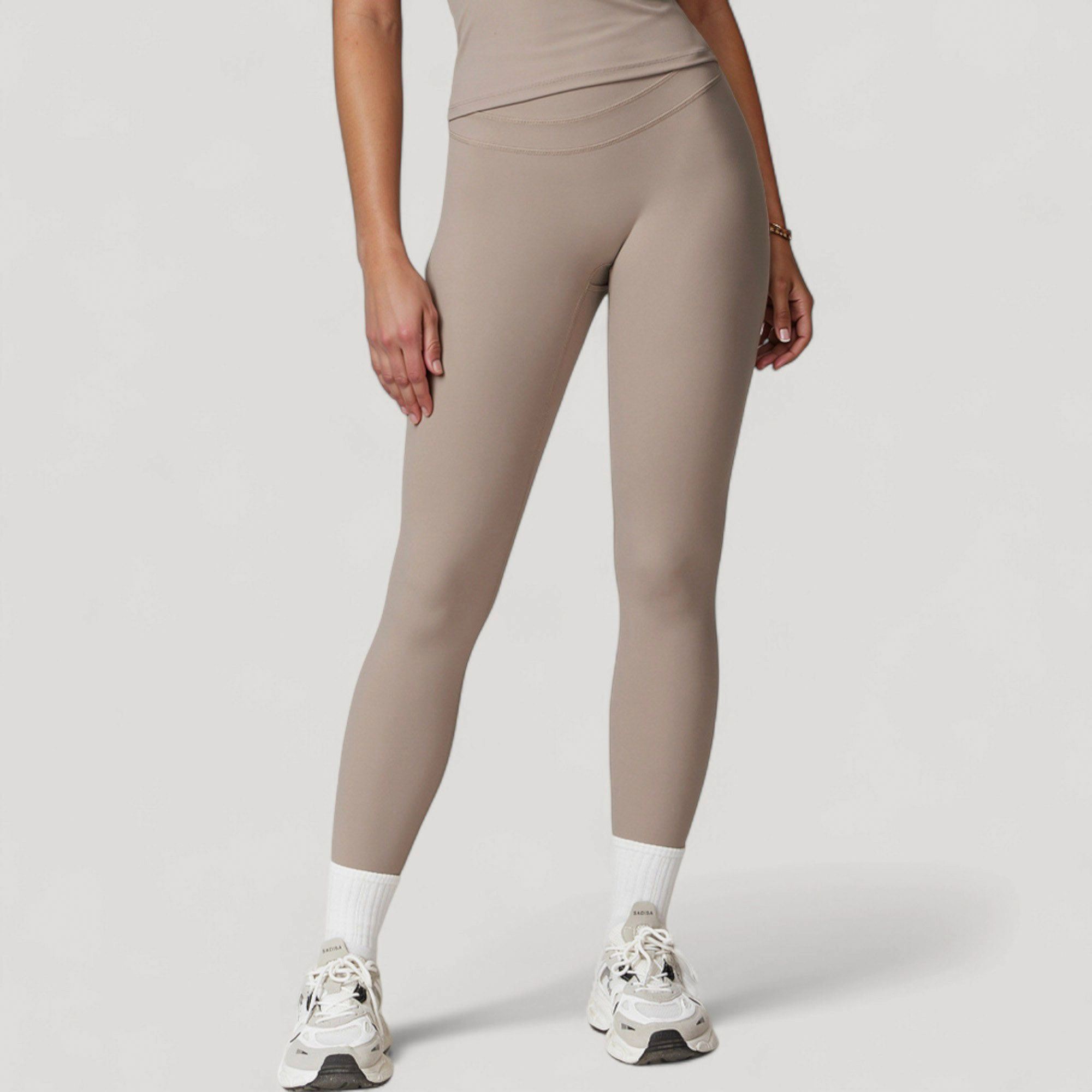 Anna-Kaci Women's High Waist Full Length Seamless Compression Leggings for Active and Casual Wear