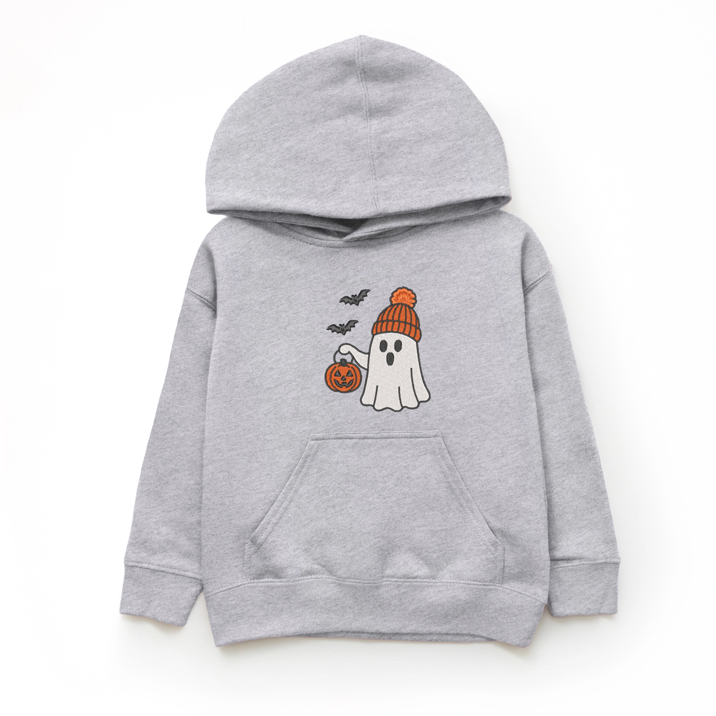 The Juniper Shop - Youth Graphic Hoodie Embroidered Beanie Ghost