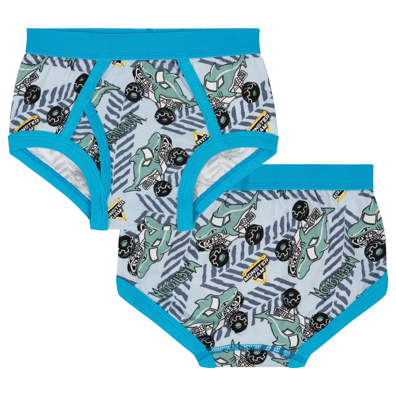 Monster Jam Boys' 5-Pack Anti Chafing Briefs