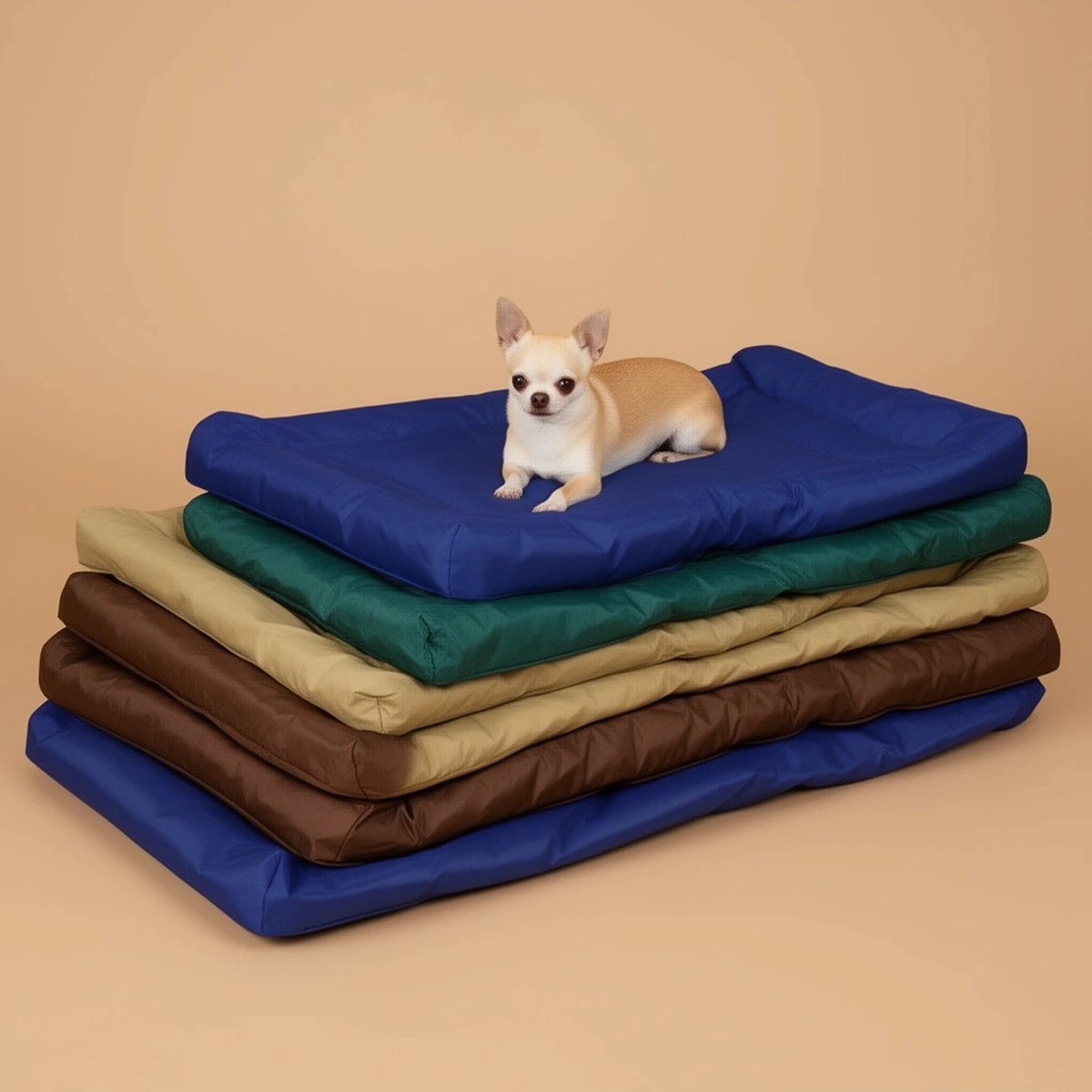 Slumber Pet Water Resistant Bed, Royal Blue - Extra Large