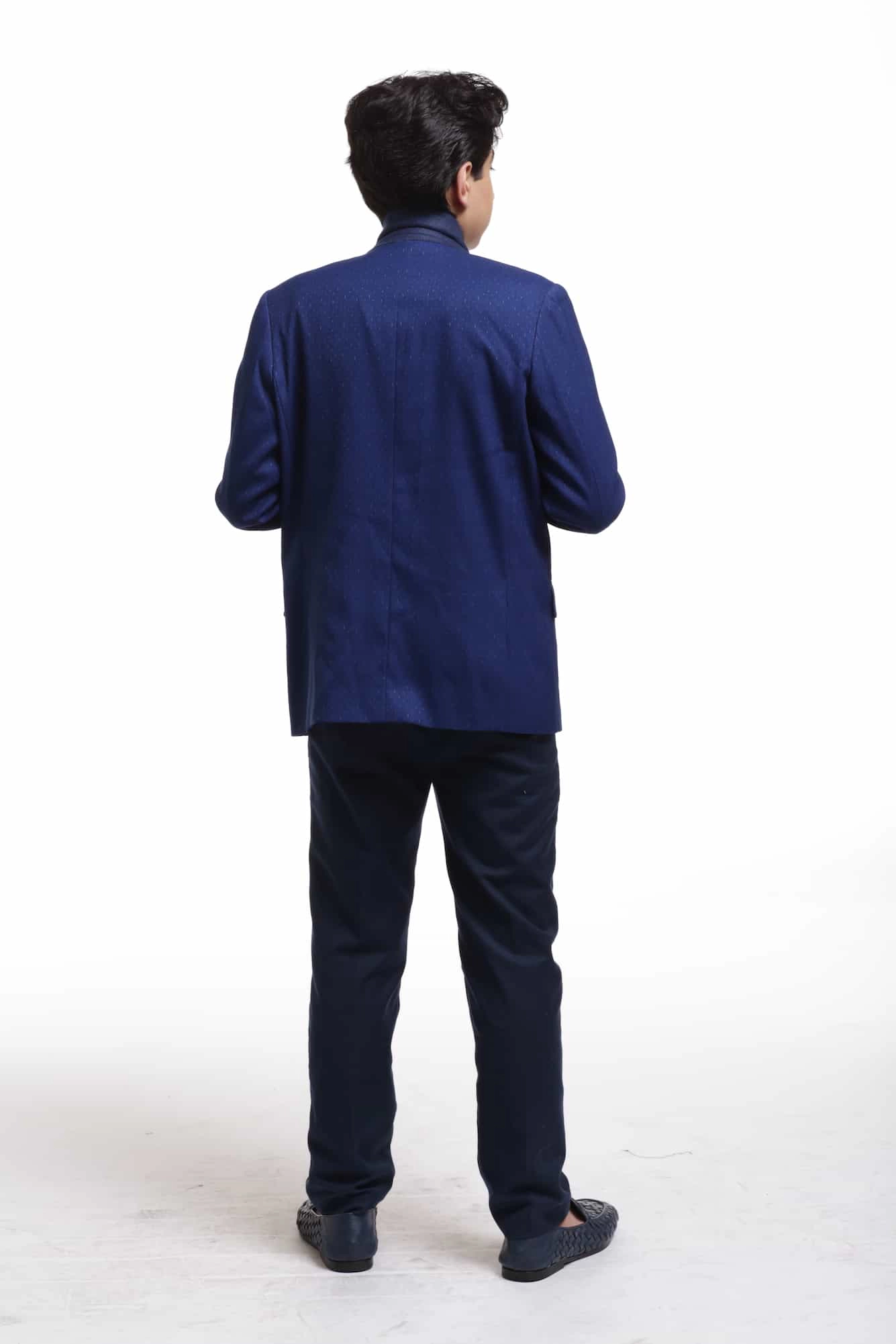 Elie Balleh Boys Slim Fit Digital Rain Jacket