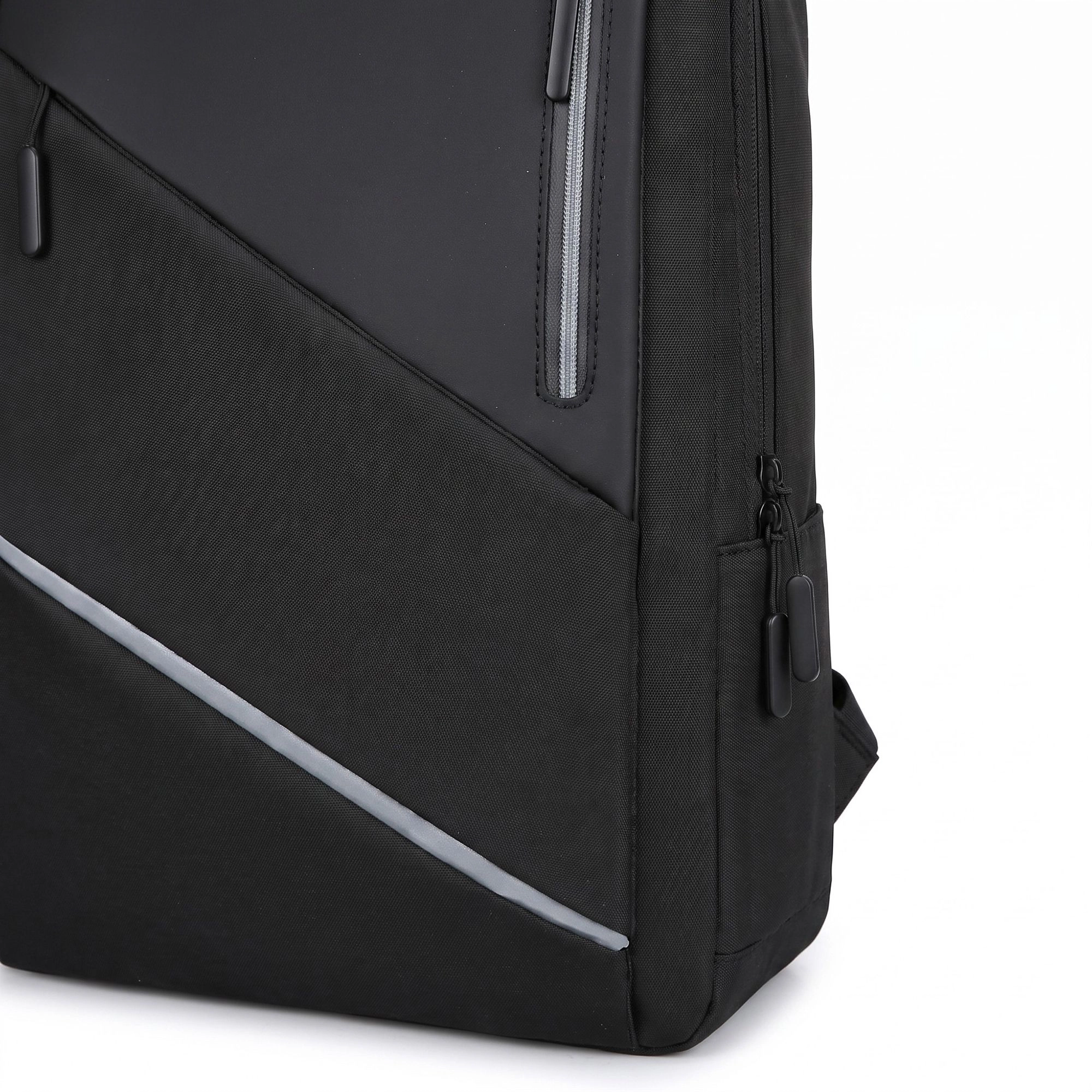 Alilang Women's Laptop Backpack with Padded Compartment Reflective Trim USB Port and Multiple Storage Pockets