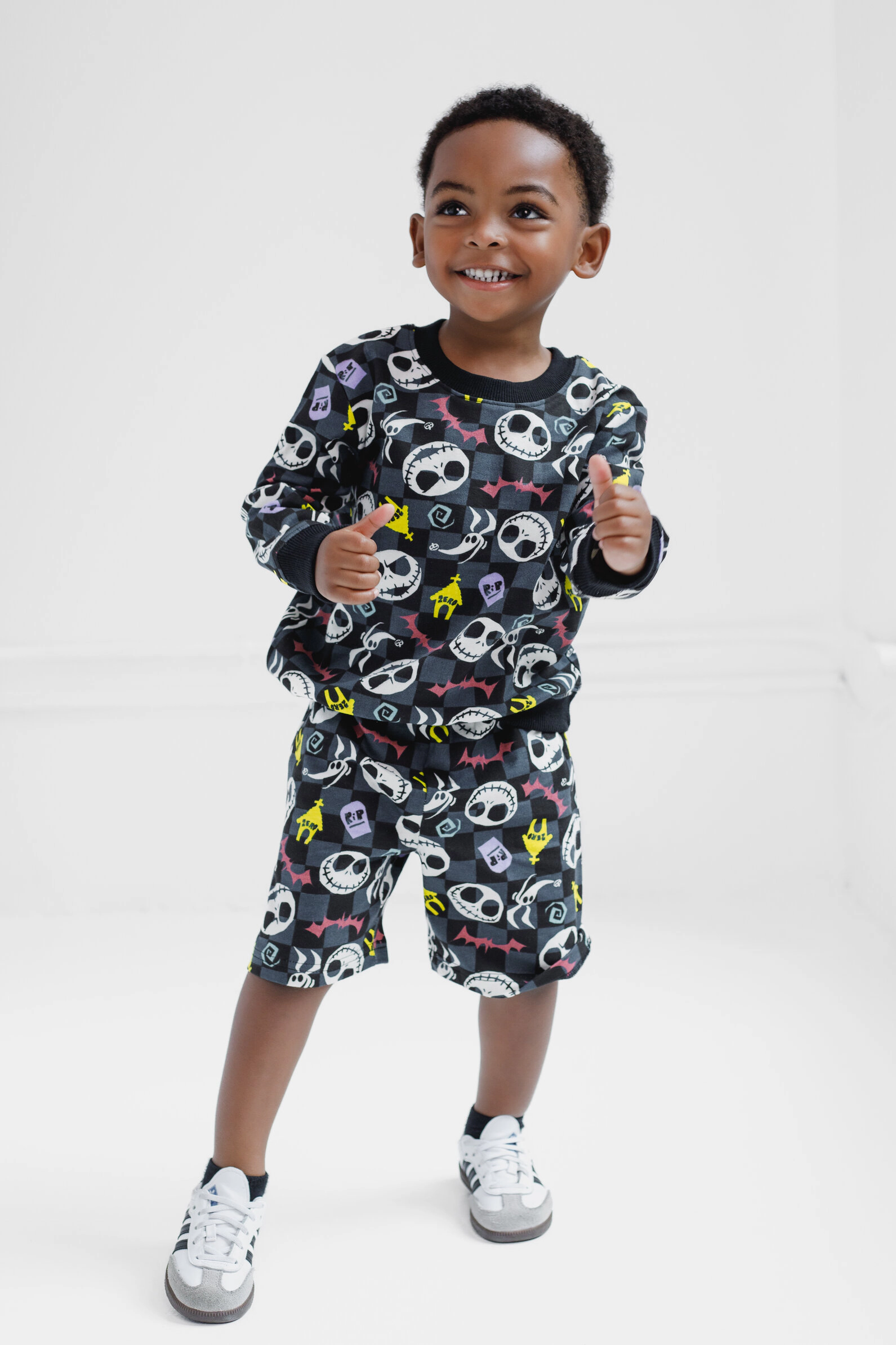 Disney 2-Piece French Terry Sweatshirt and Shorts Set
