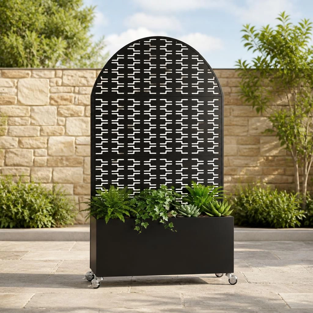 WOW PIONEER Iron Rectangular Planter