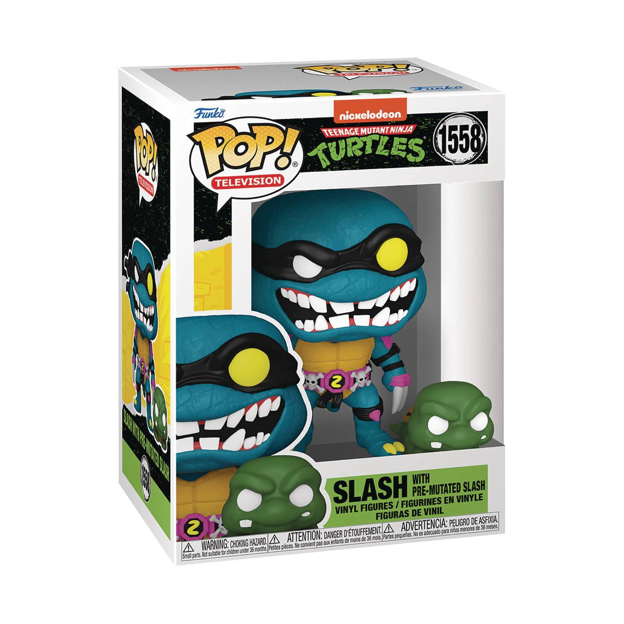 Funko Pop! TMNT: Slash with Pre-Mutilated Slash #1558