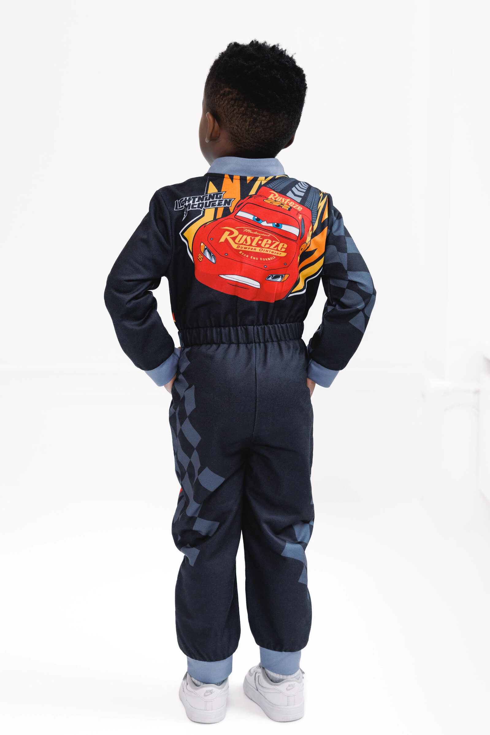 Disney Cars Lightning McQueen Boys' Cosplay One Piece Coverall