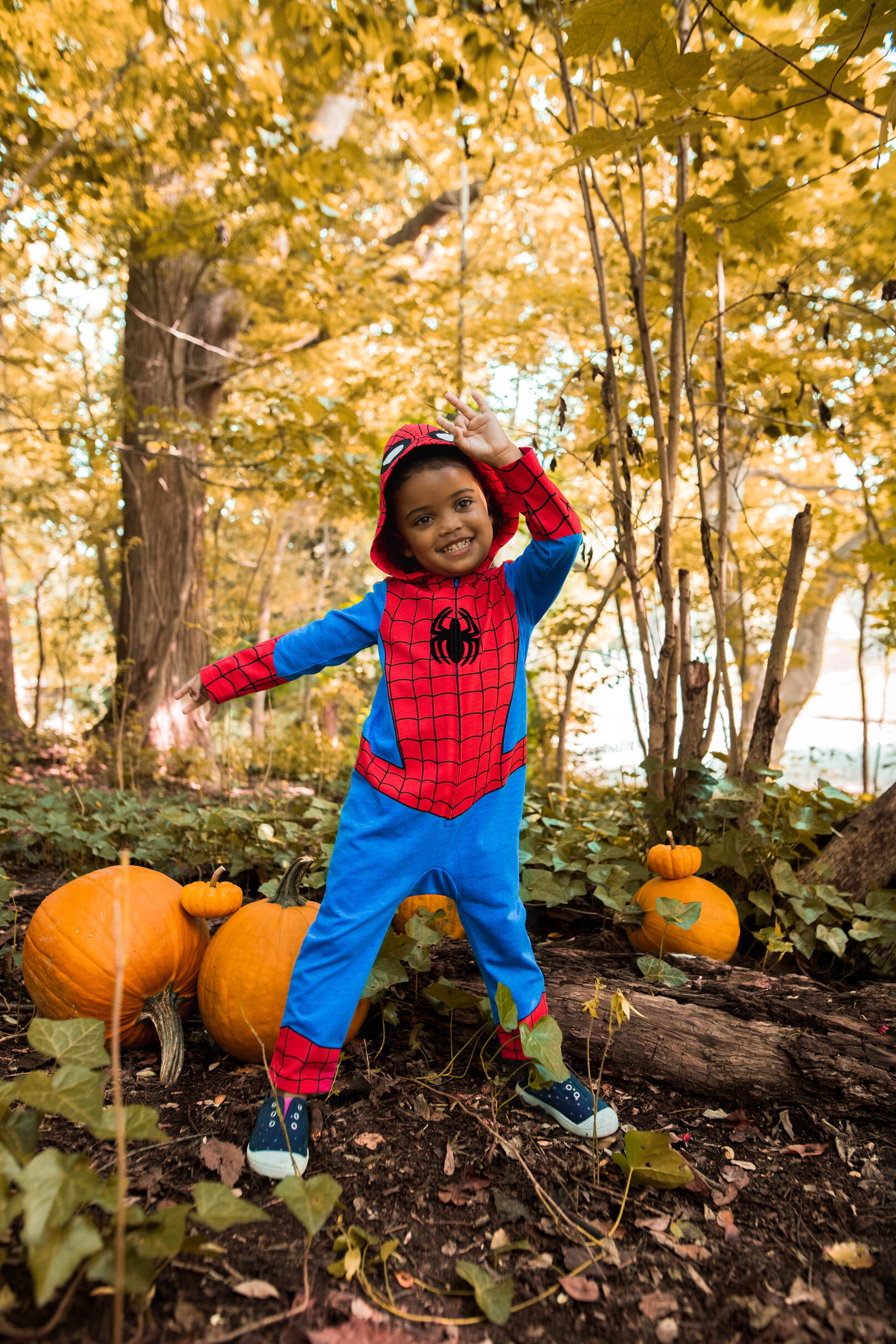 Marvel Spider-Man Cosplay Hooded One Piece