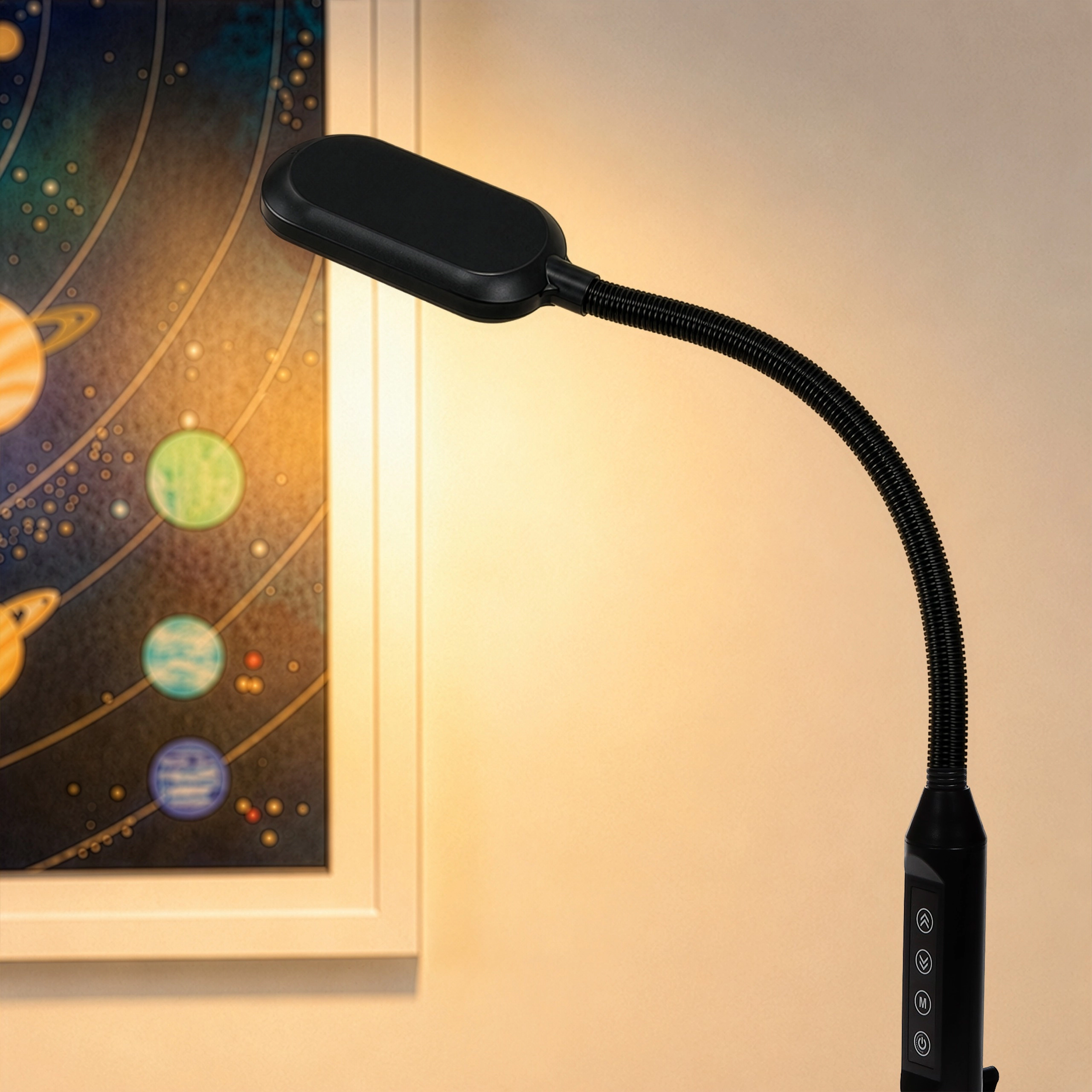 Brightech Litespan 2 in 1 Gooseneck Floor Lamp