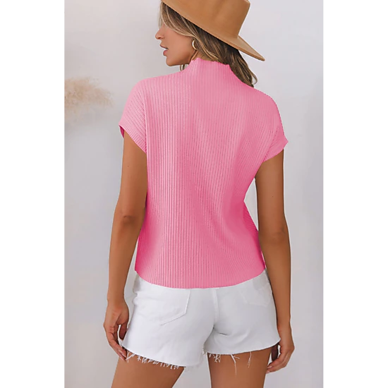 Threaded Pear Women's Calliope Knit Short Sleeve Sweater, Color