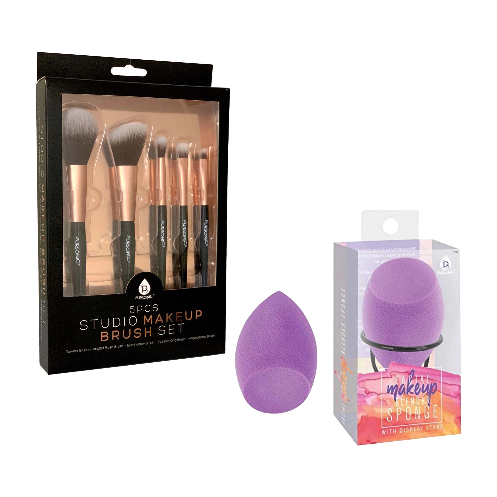 Pursonic Women's Professional Makeup Tools Complete Makeup Application Kit