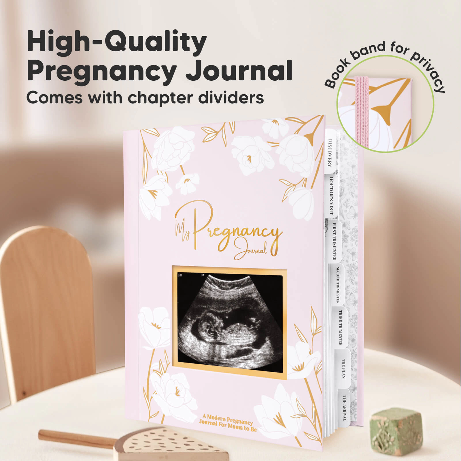KeaBabies Blossom Pregnancy Journal