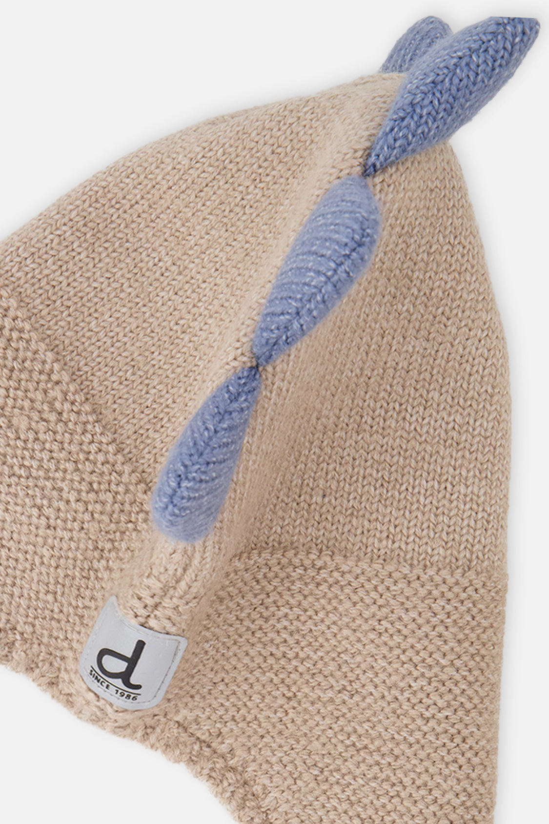 Deux par Deux Boys Dino Winter Peruvian Knit Hat