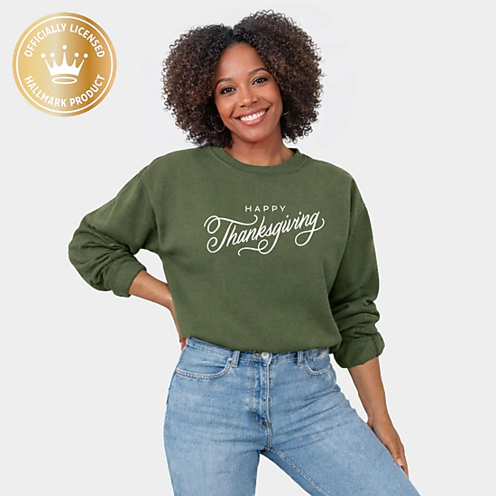 Simply Sage Market - Women's Graphic Sweatshirt - Hallmark Happy ...