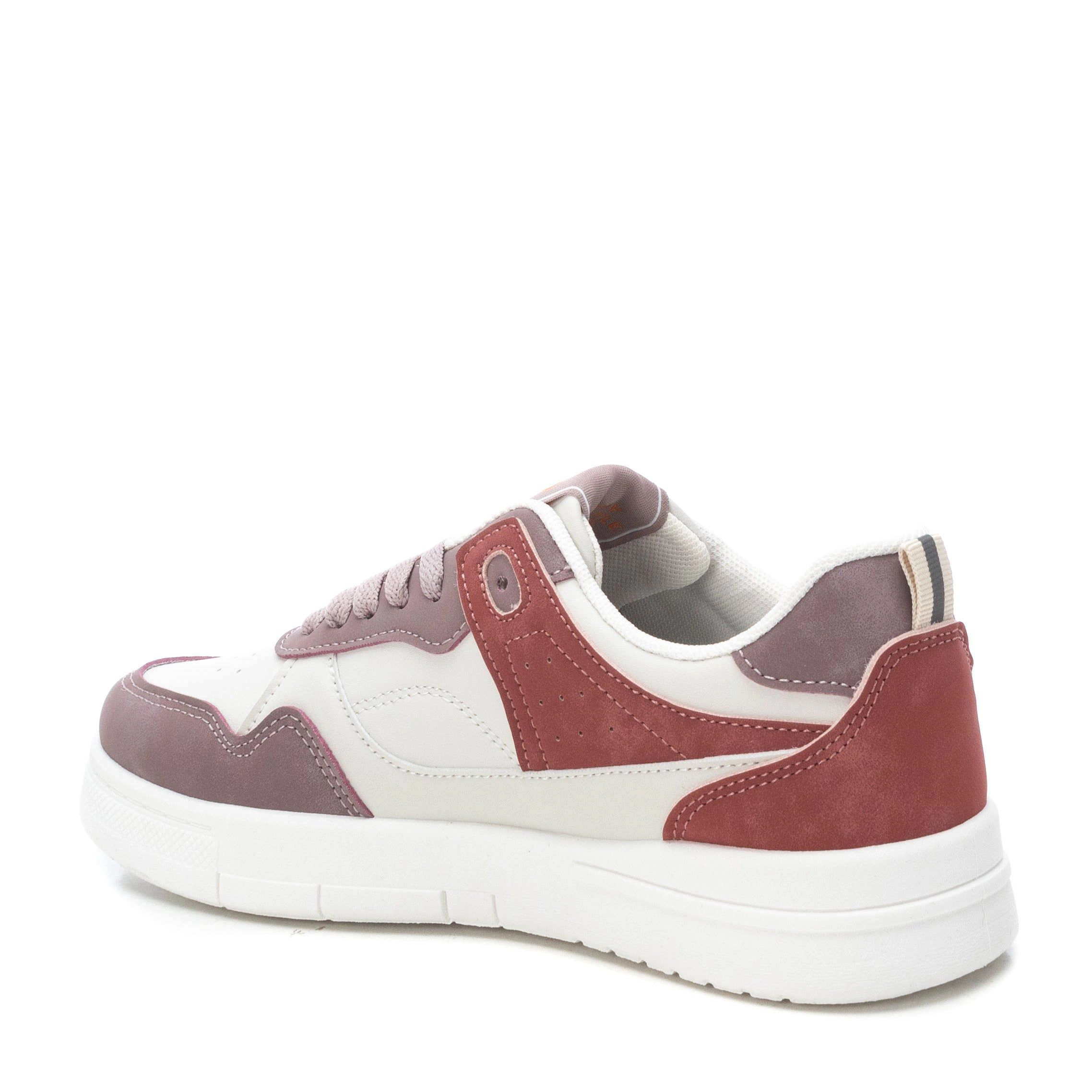 XTI Women's Casual Sneakers, Lace-Up Lightweight Non-Slip